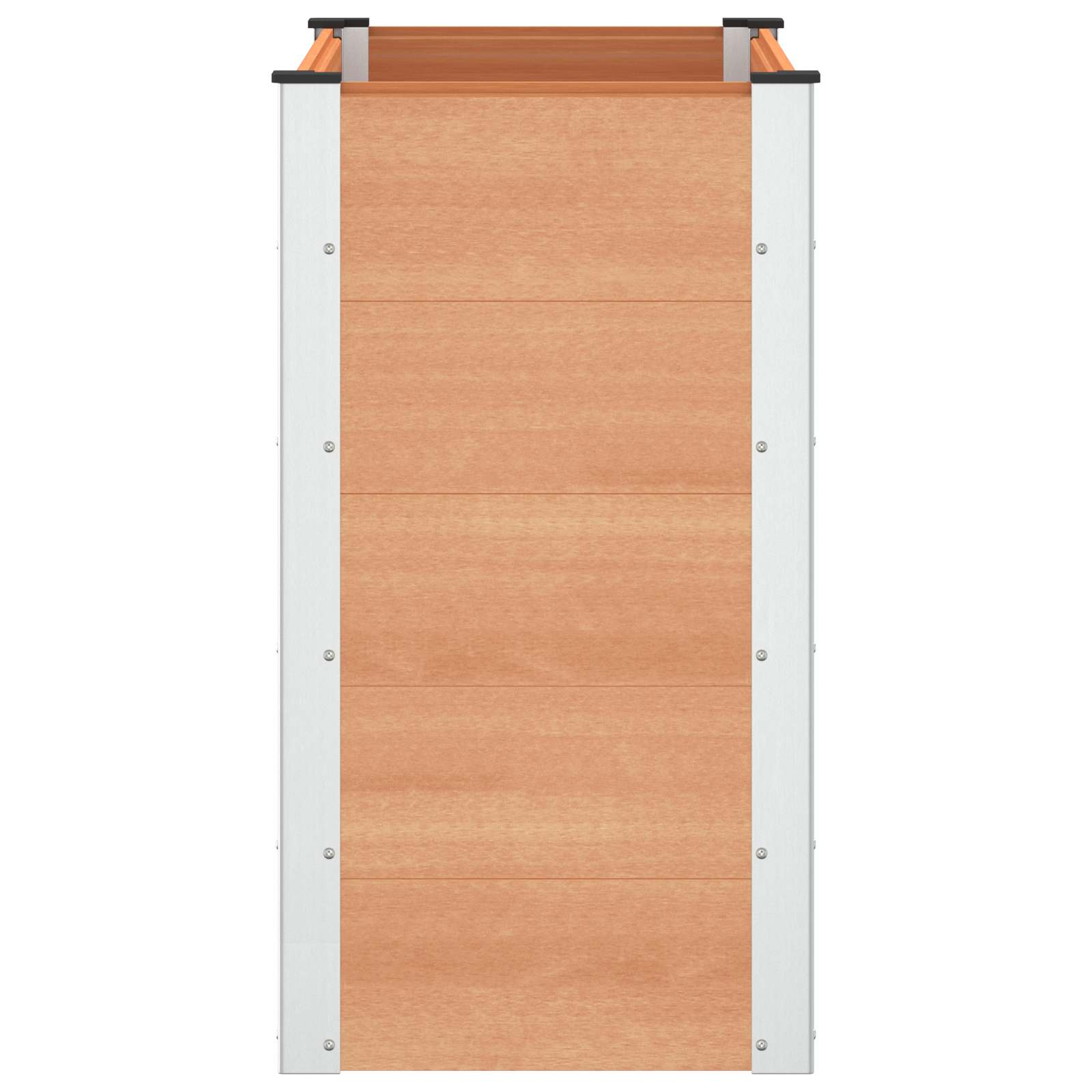 Povišena vrtna gredica Smeđa 100 x 50 x 91 cm