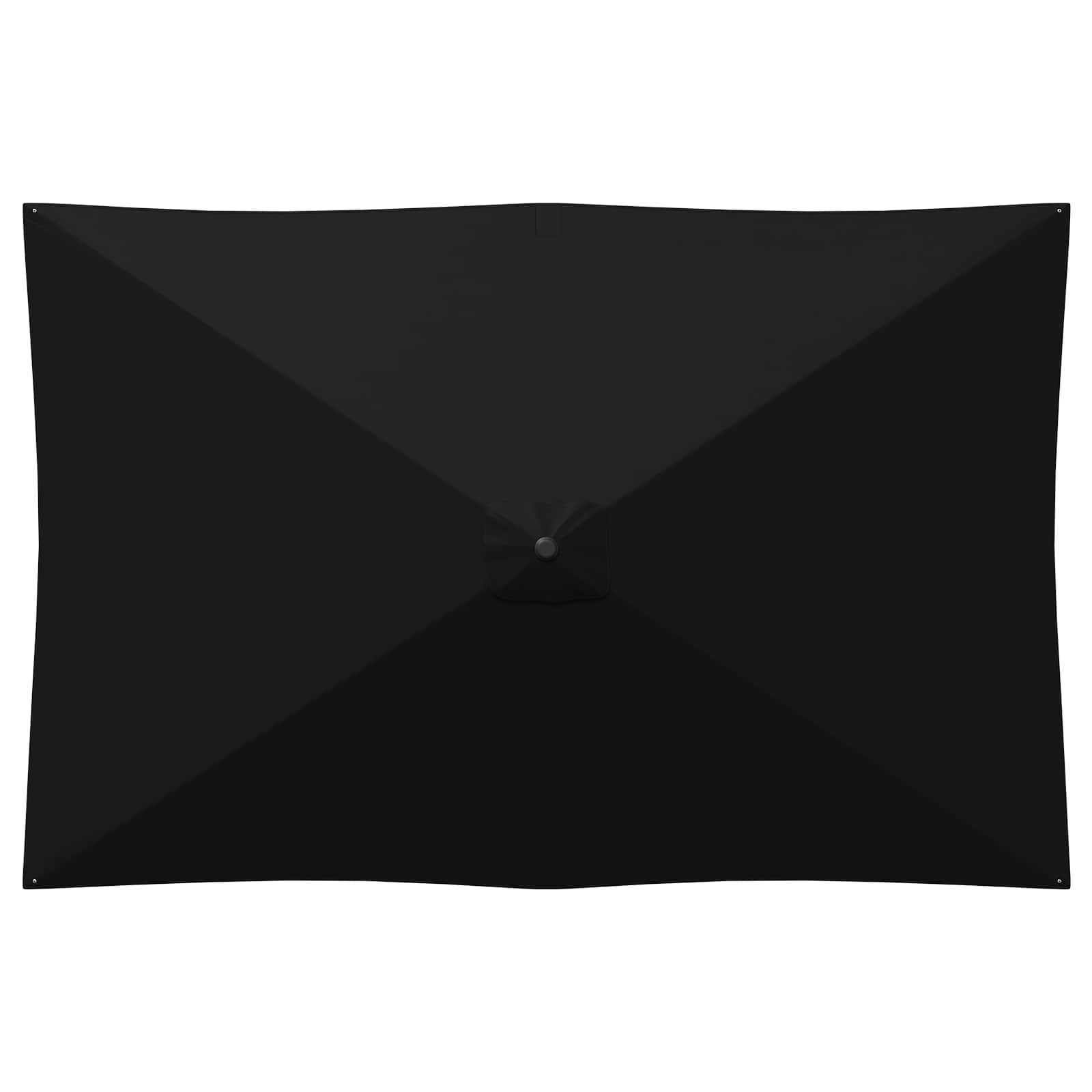 Vrtni Parasol s Podnožjem 200 x 300 cm Poliester Pravokutni