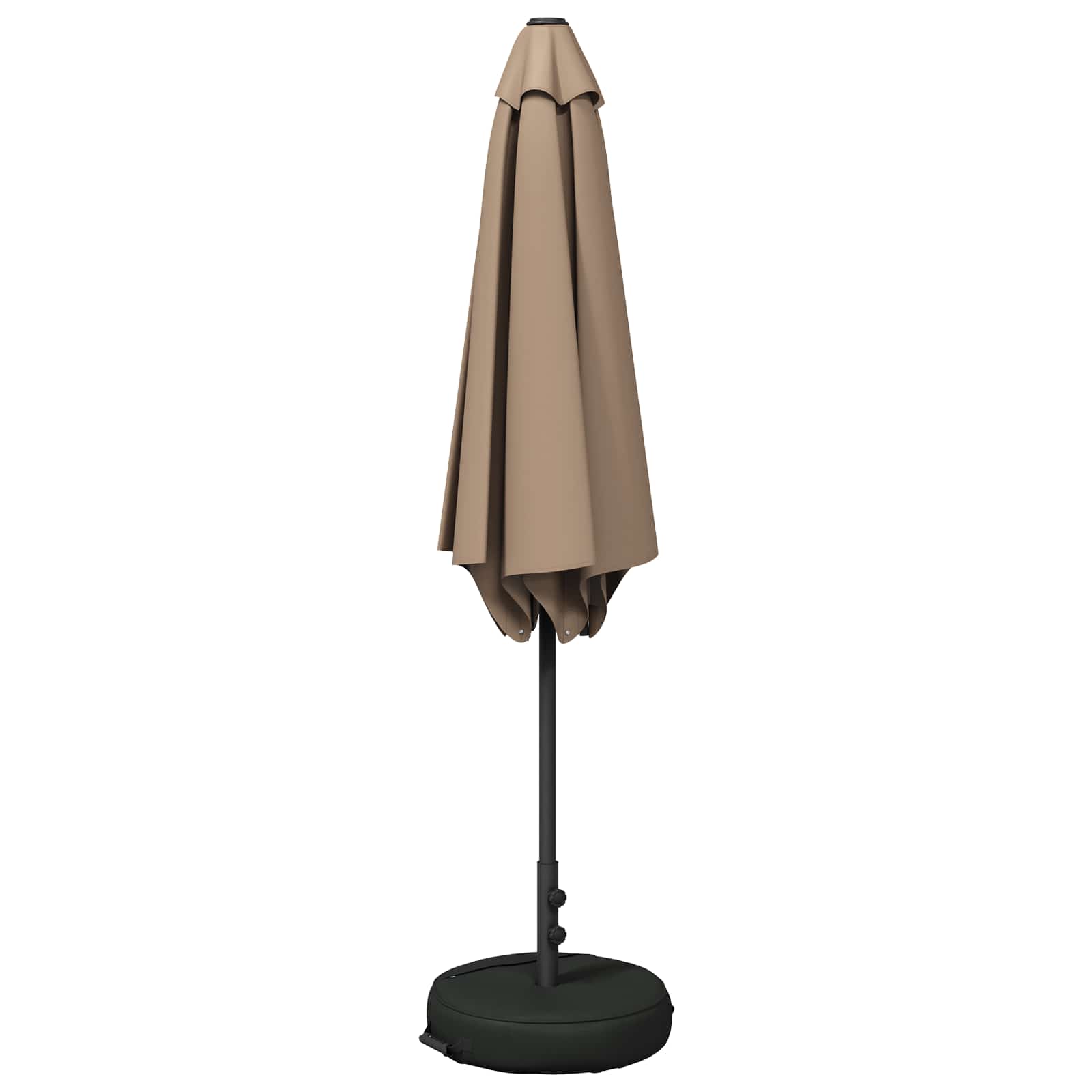 Vrtni Parasol s Podnožjem 270 x 270 cm Poliester Pravokutni