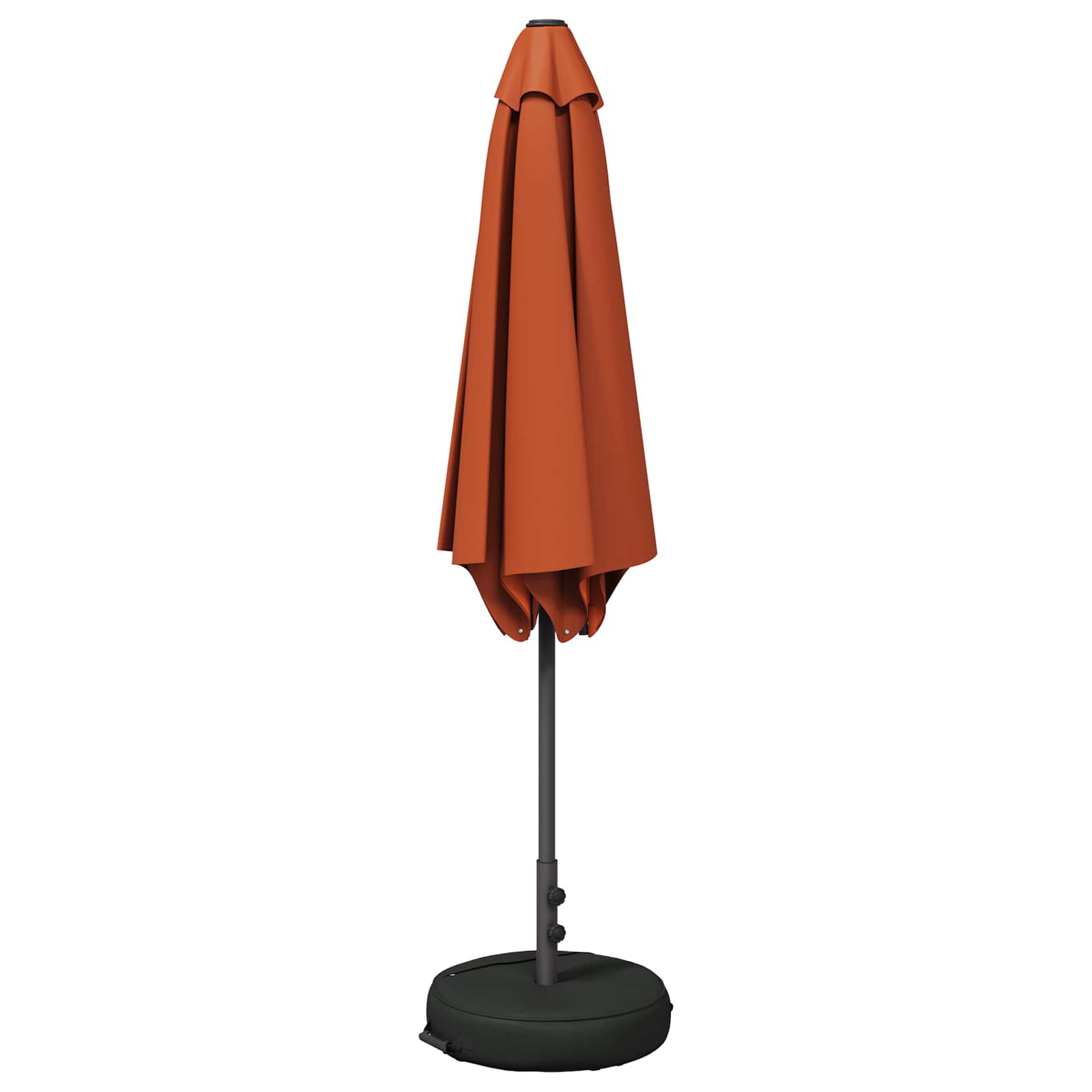 Vrtni Parasol s Podnožjem 270 x 270 cm Poliester Pravokutni
