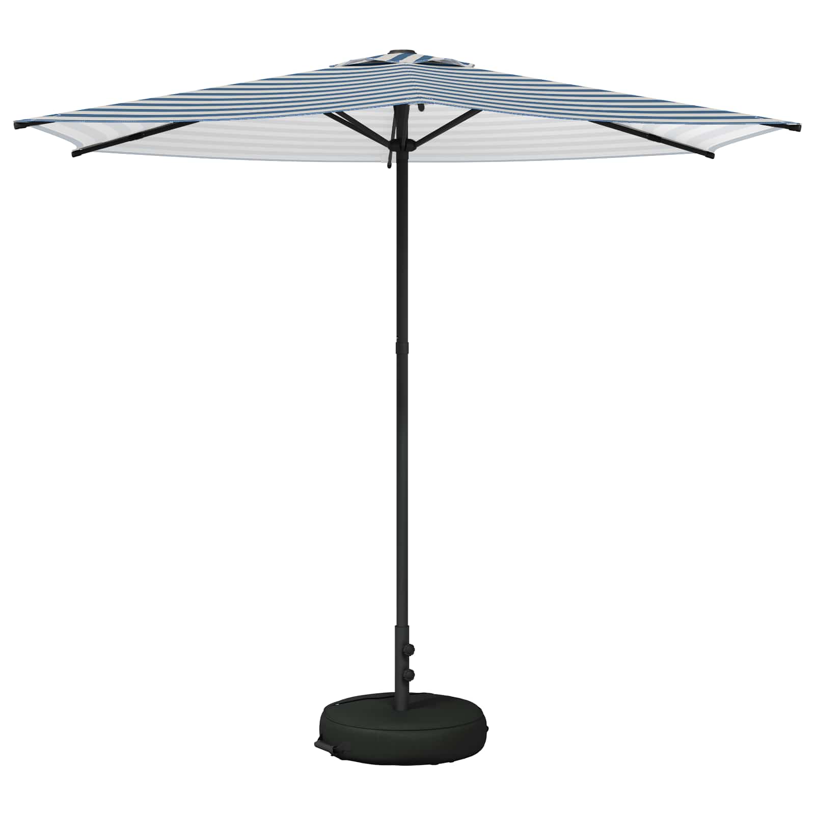 Vrtni Parasol s Podnožjem 270 x 270 cm Poliester Pravokutni