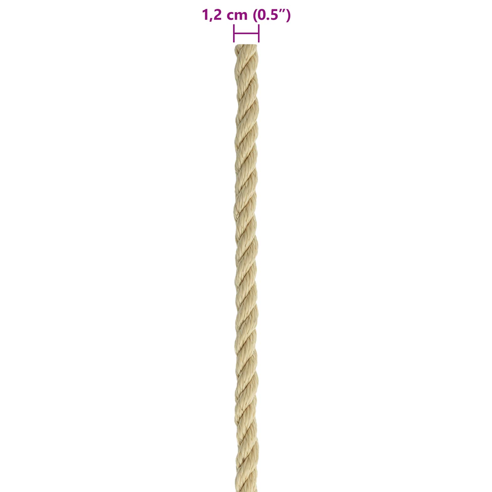 Konopac za čamce 100 m 1.2 Prirodna PP