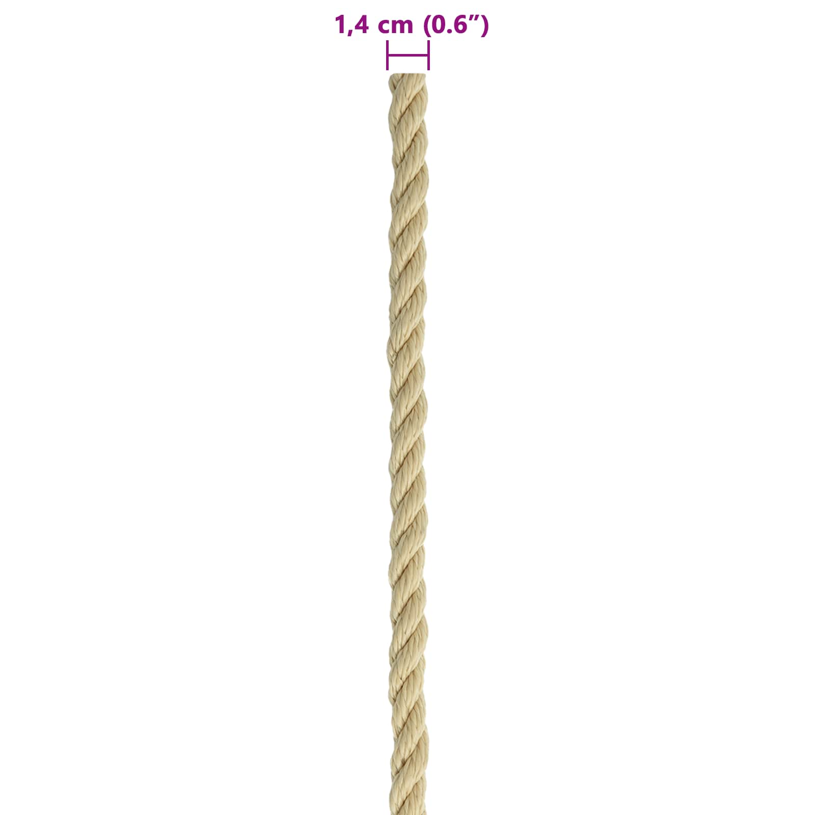 Konopac za čamce 250 m 1.4 Prirodna PP