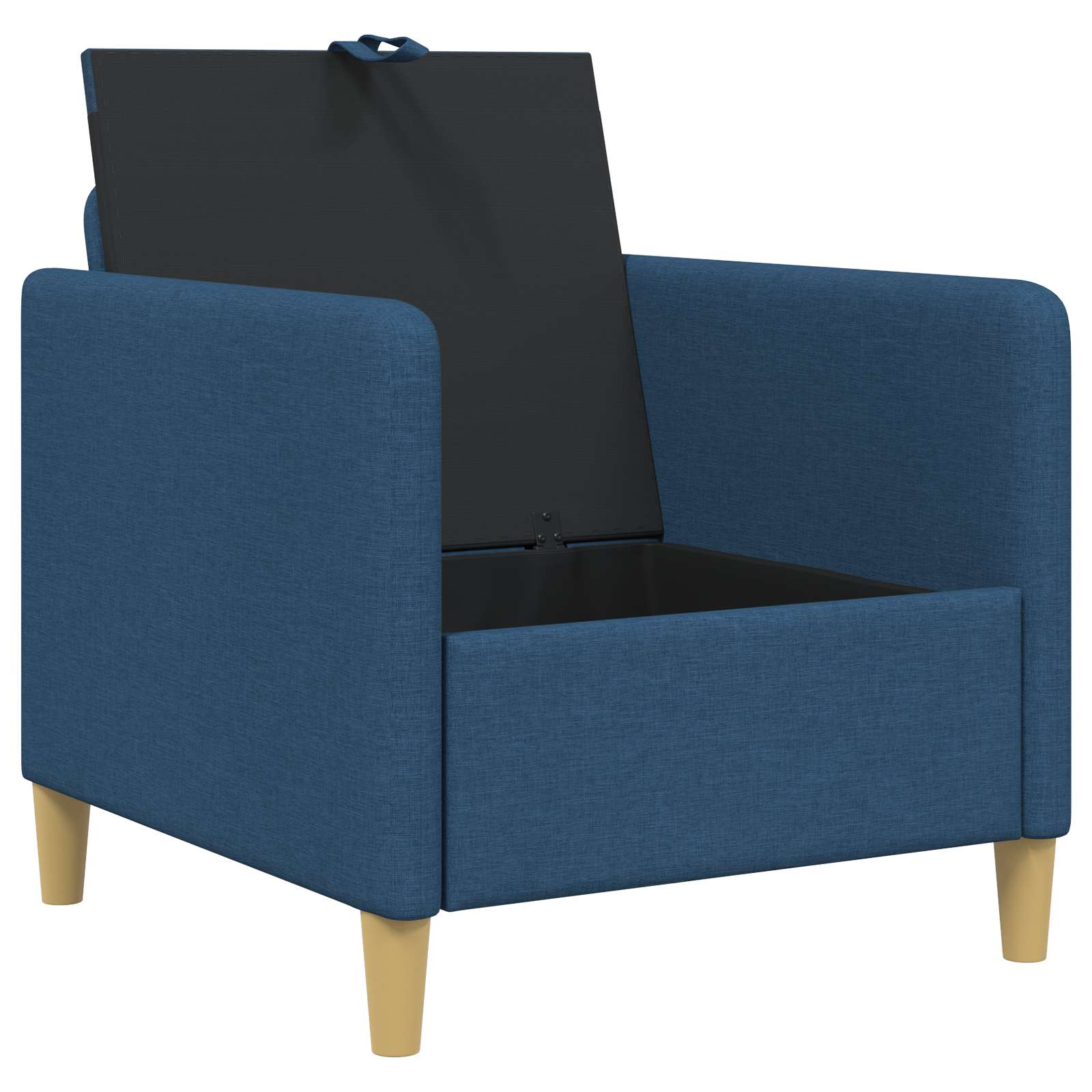 Sofa s pohranom Plava 72 x 78 x 87 cm Poliester