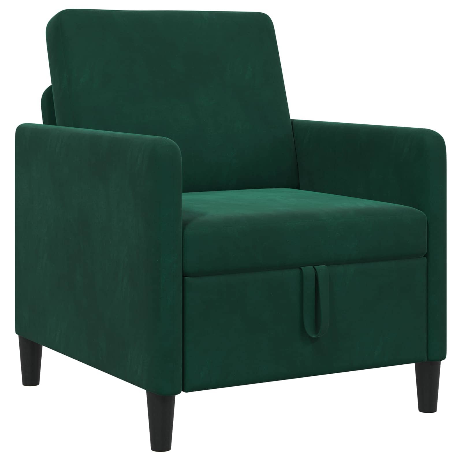 Sofa s pohranom Tamnozelena 72 x 78 x 87 cm Poliester