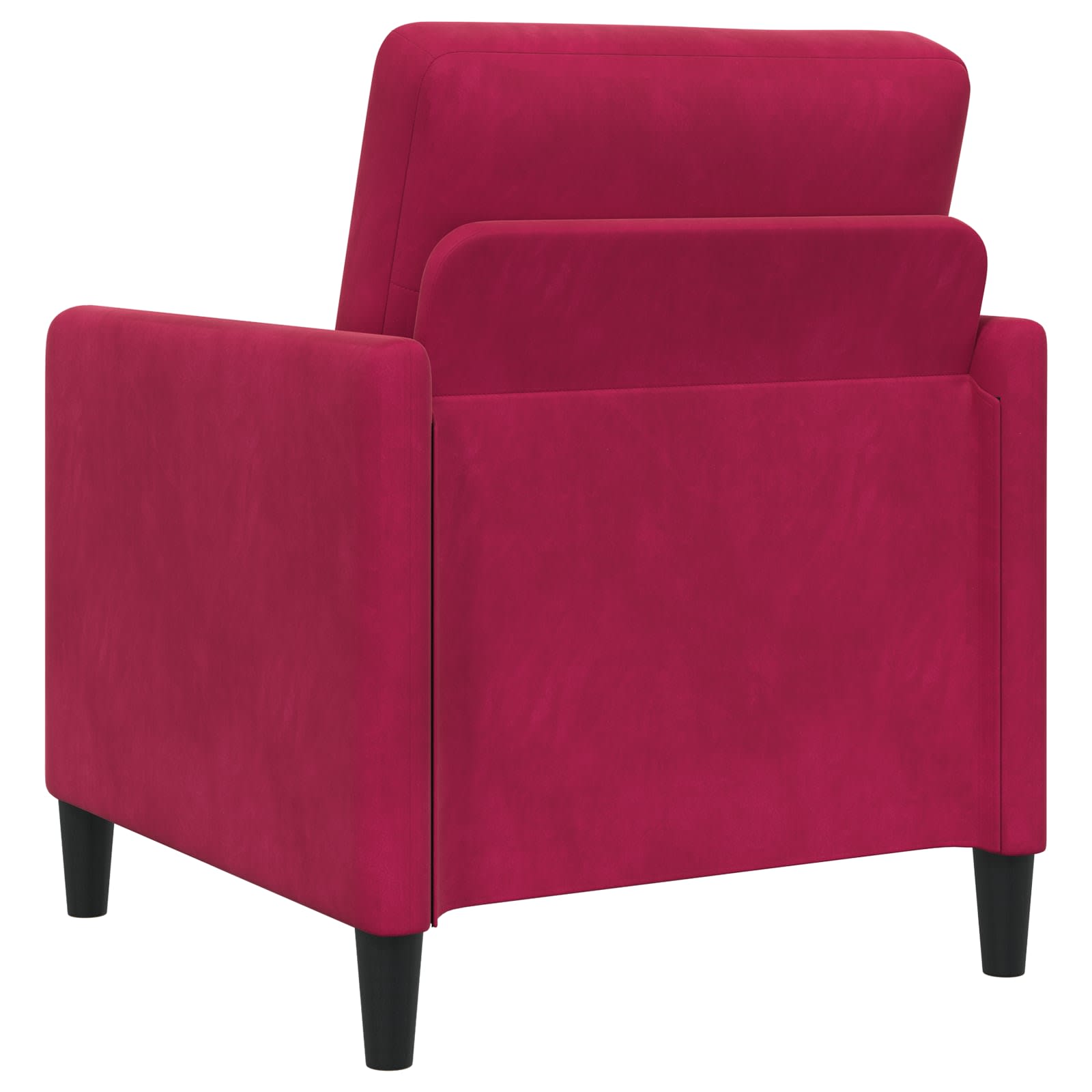 Sofa s pohranom Vinska crvena 72 x 78 x 87 cm Poliester