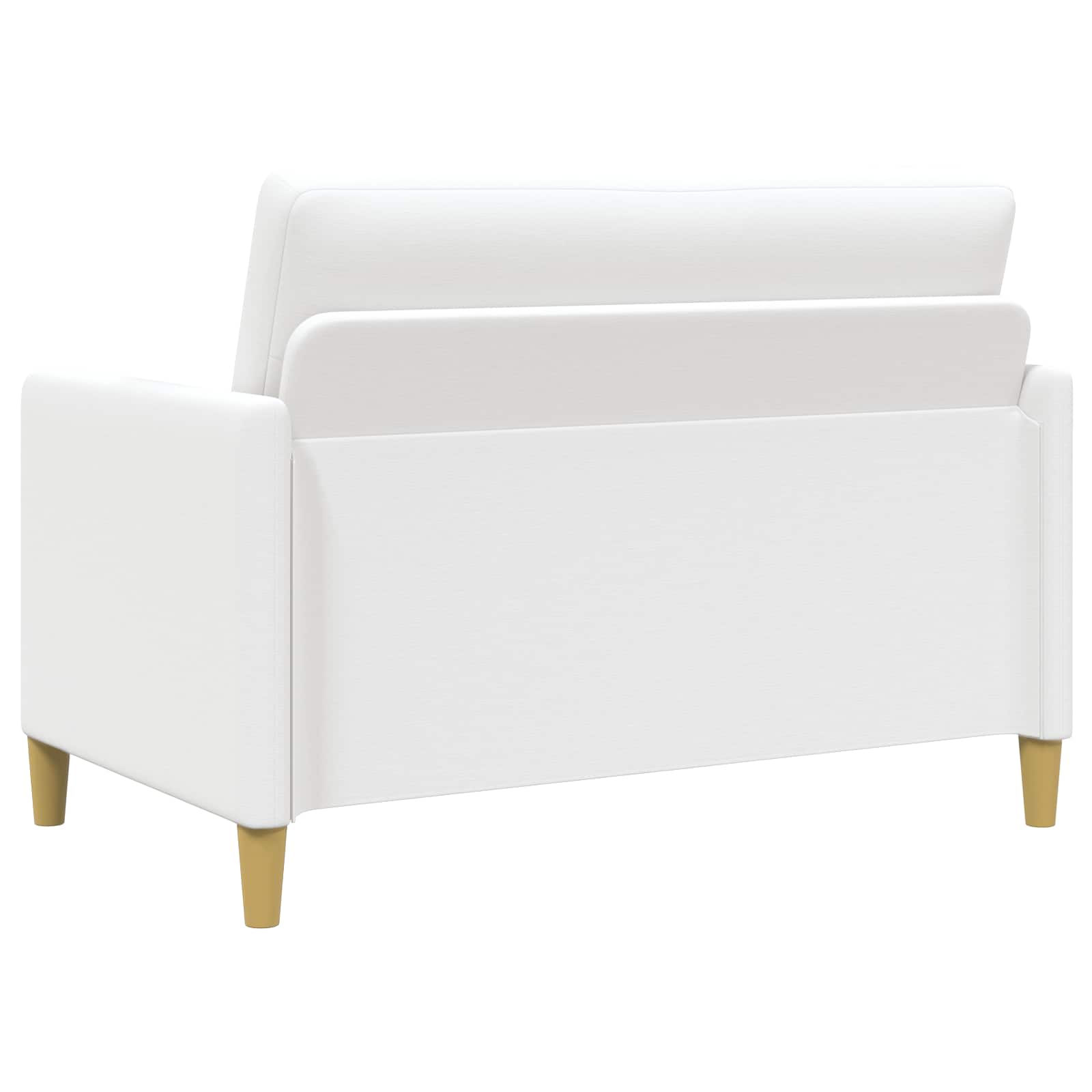 Sofa s pohranom Bijela 122 x 78 x 87 cm Poliester