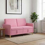 Sofa s pohranom Ružičasta 152 x 78 x 87 cm Poliester