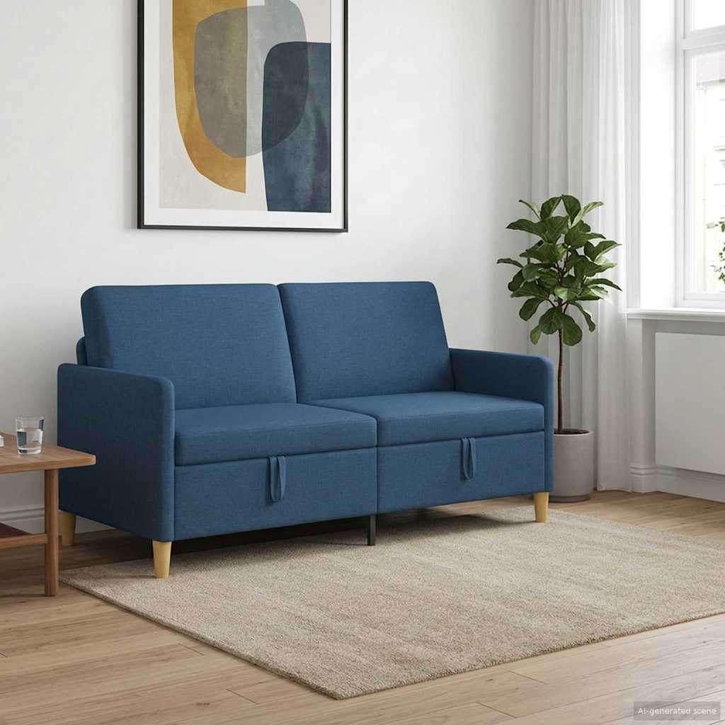 Sofa s pohranom Plava 172 x 78 x 87 cm Poliester
