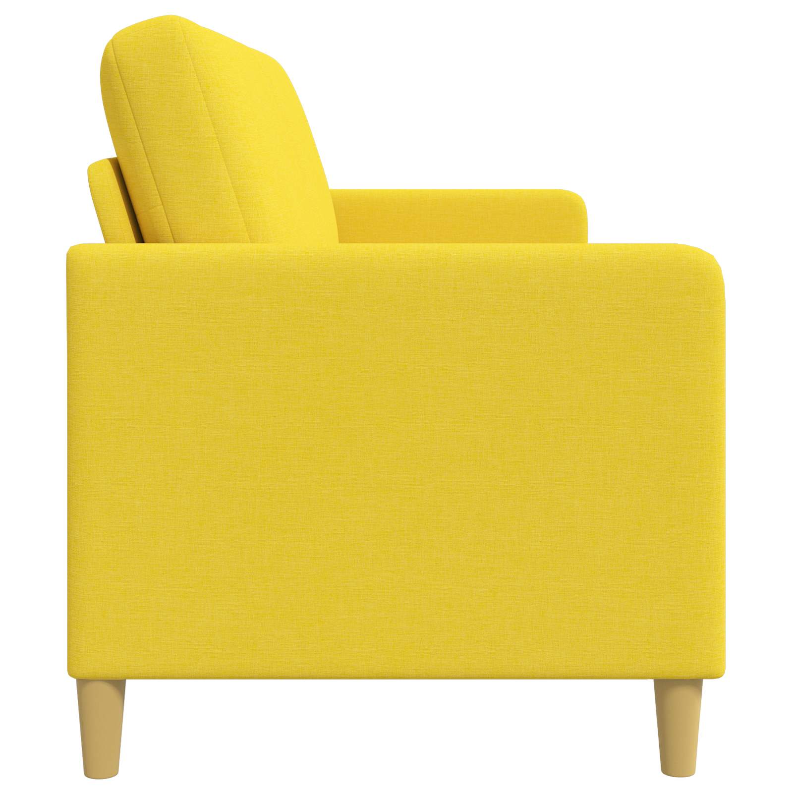 Sofa s pohranom Svijetlo žuta 172 x 78 x 87 cm Poliester