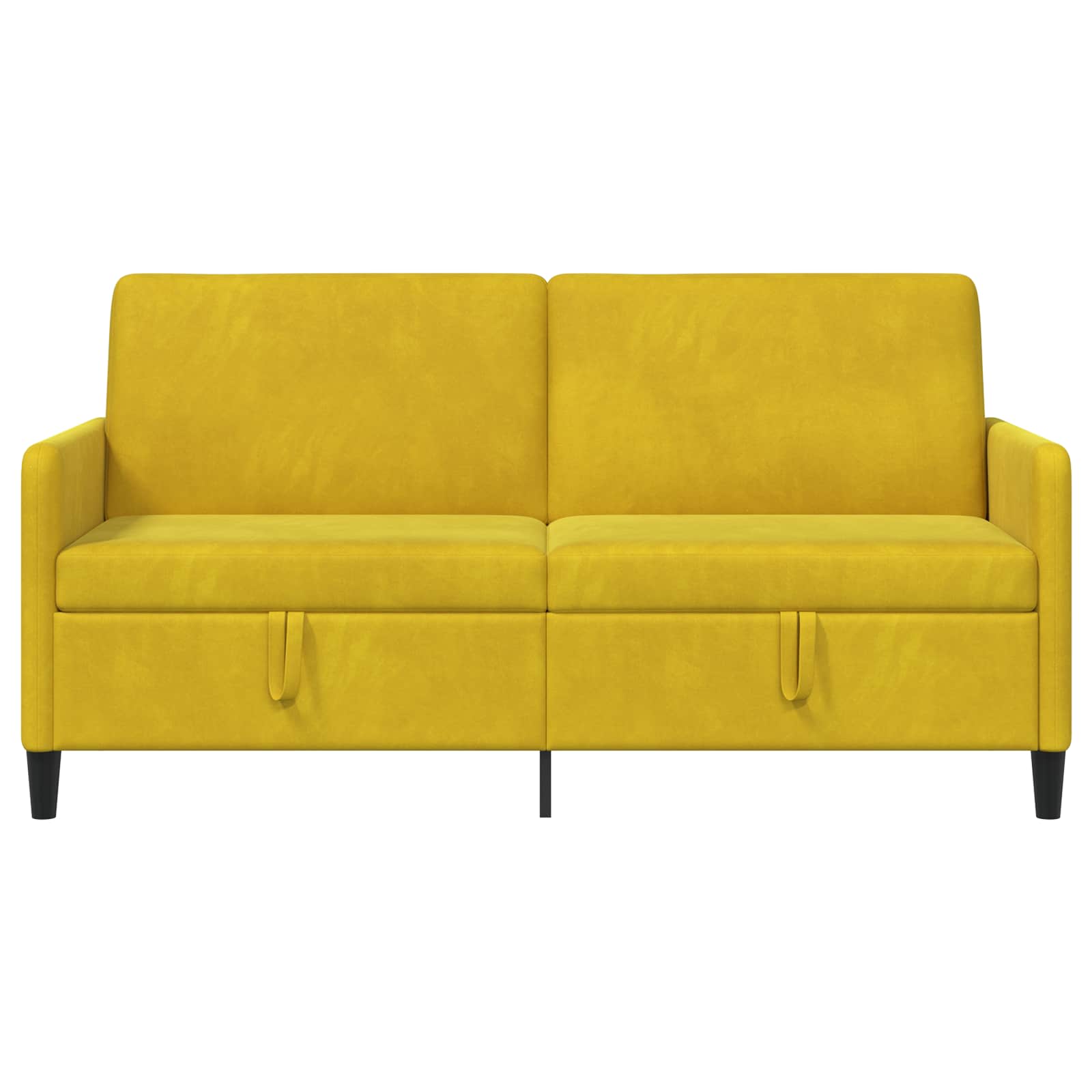 Sofa s pohranom Žuta 172 x 78 x 87 cm Poliester