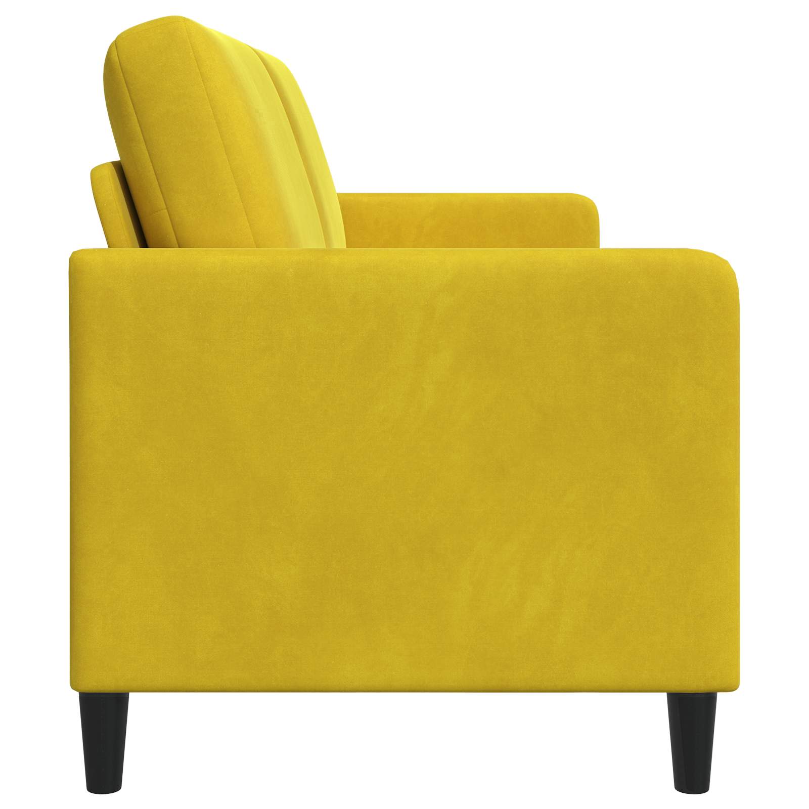 Sofa s pohranom Žuta 172 x 78 x 87 cm Poliester