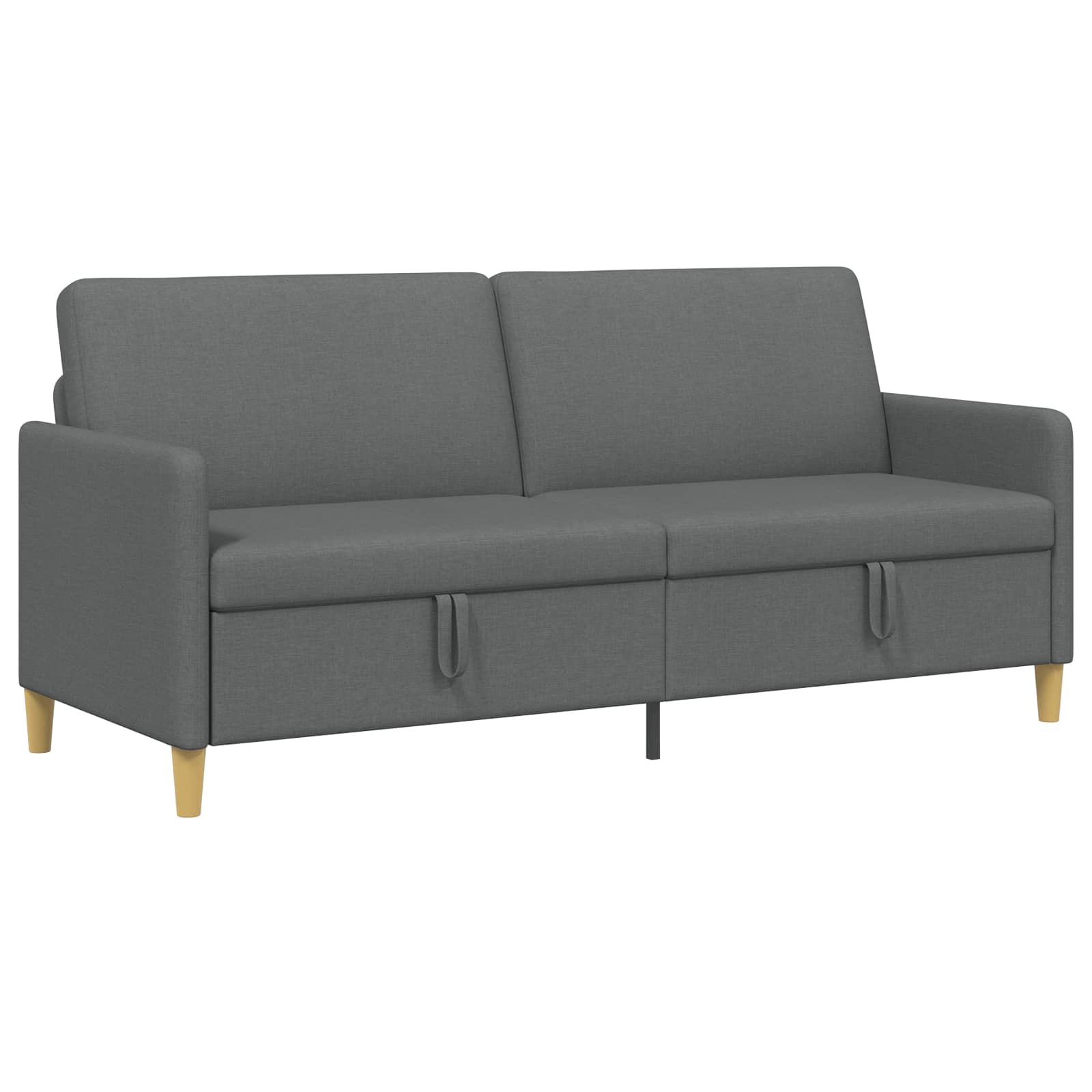 Sofa s pohranom Tamnosiva 192 x 78 x 87 cm Poliester