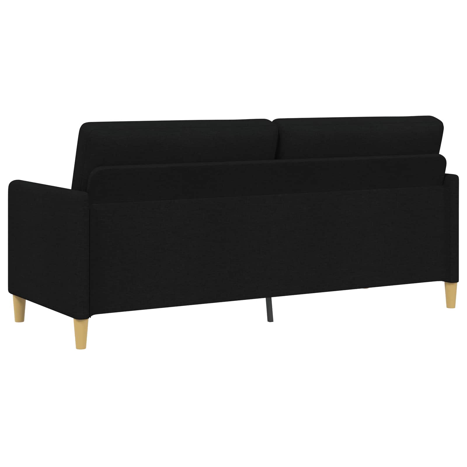 Sofa s pohranom Crna 192 x 78 x 87 cm Poliester