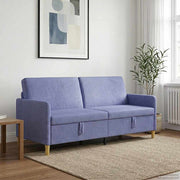 Sofa s pohranom Traper plava 192 x 78 x 87 cm Poliester