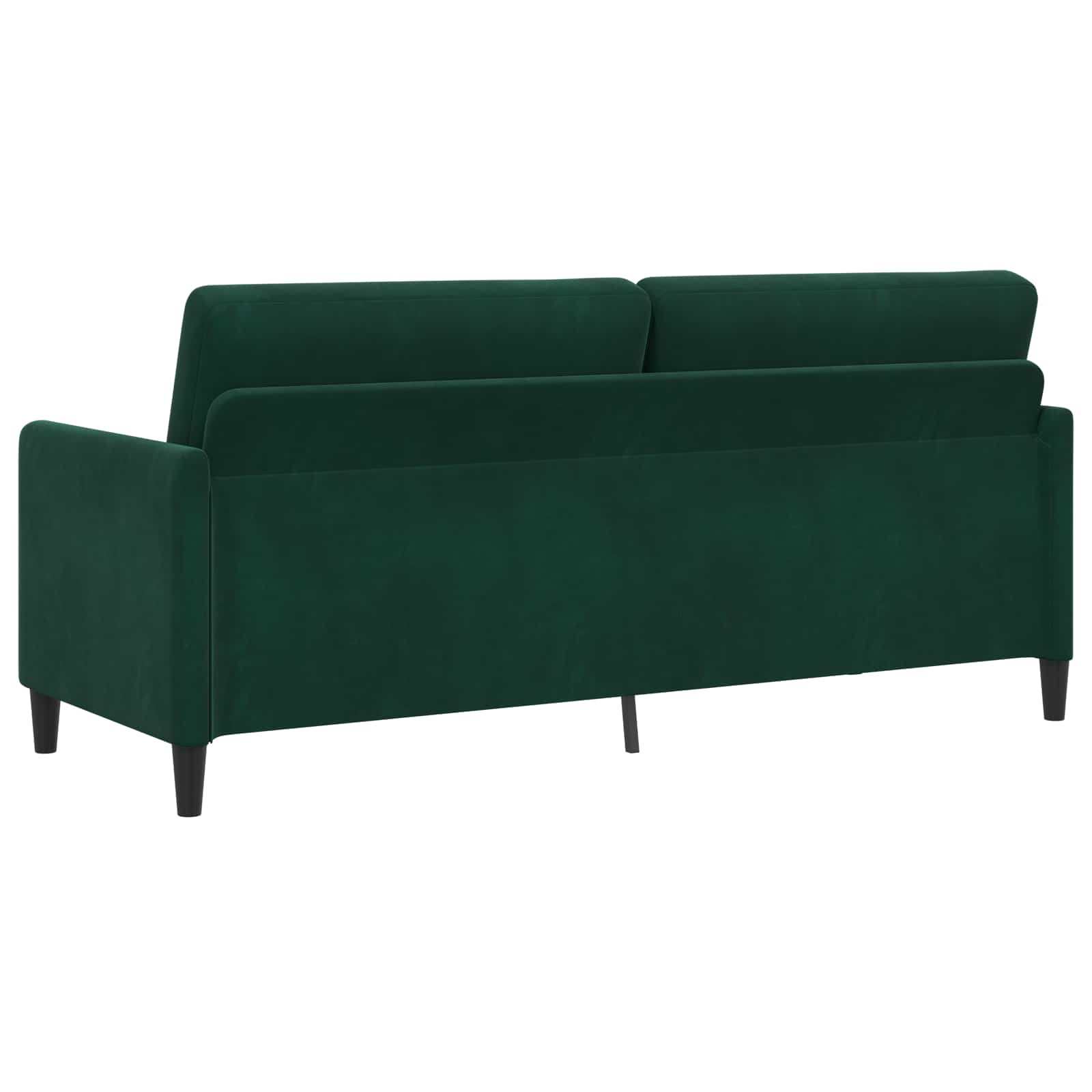Sofa s pohranom Tamnozelena 192 x 78 x 87 cm Poliester