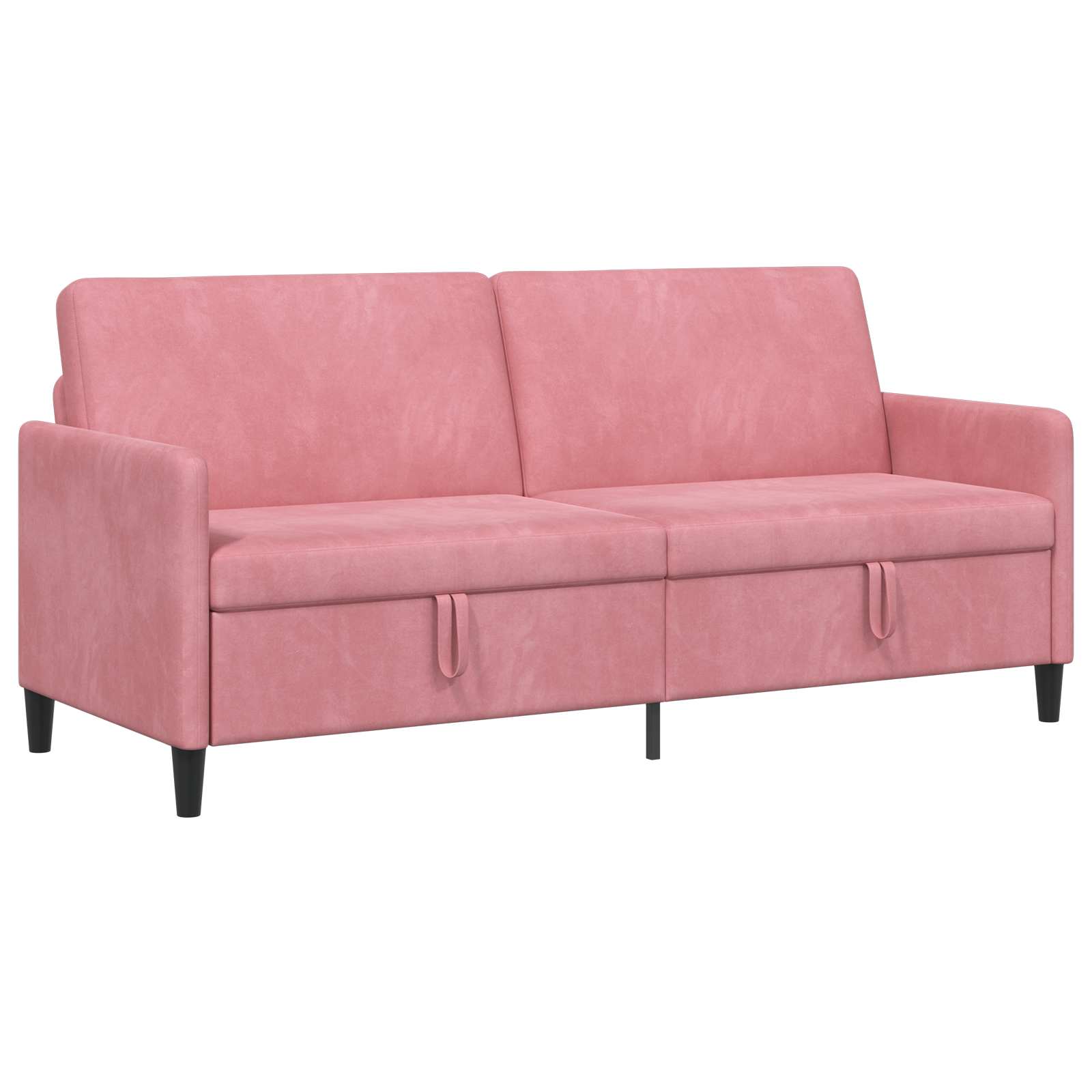 Sofa s pohranom Ružičasta 192 x 78 x 87 cm Poliester