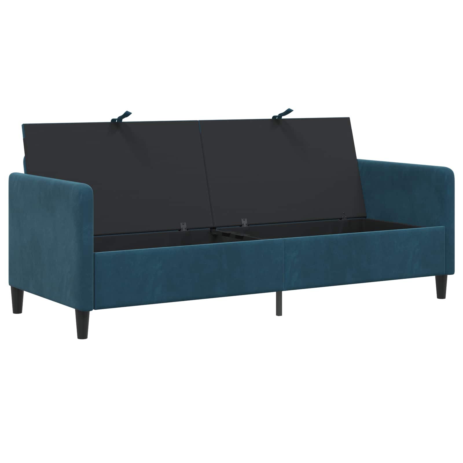Sofa s pohranom Plava 192 x 78 x 87 cm Poliester