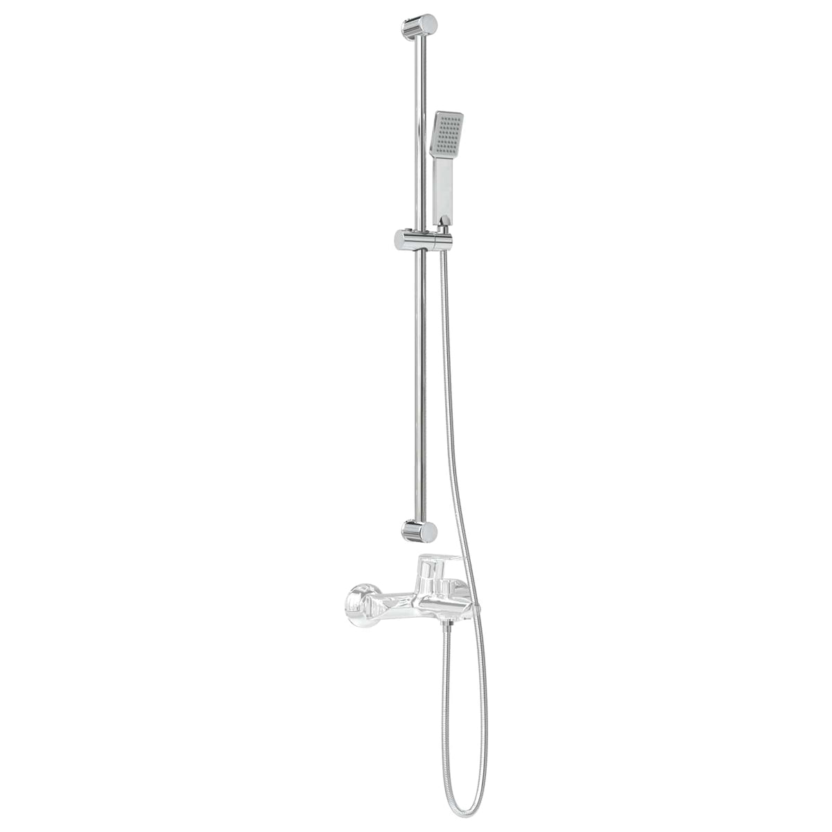 Set sustava za tuš Krom 100 cm Nehrđajući čelik
