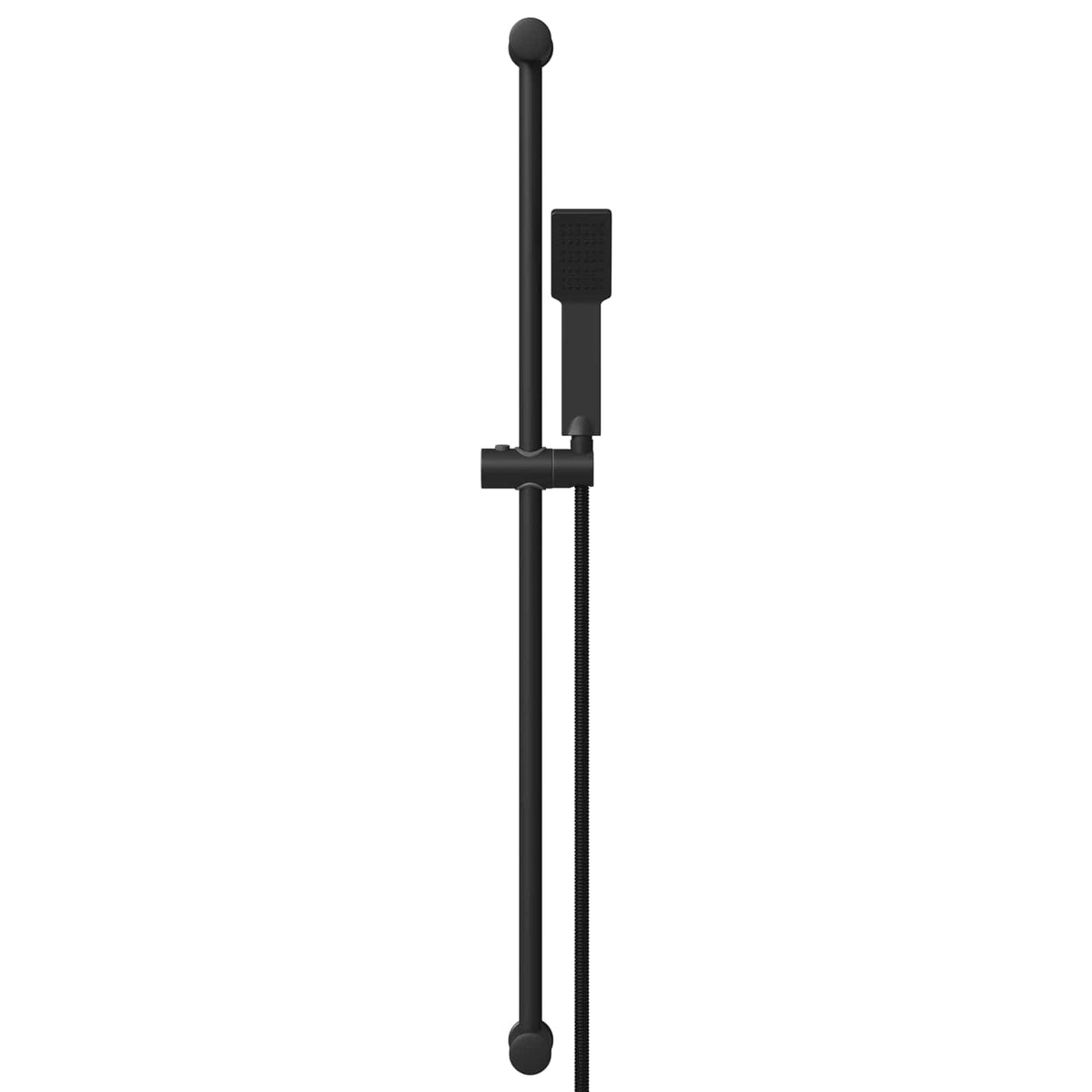 Set sustava za tuš Crna 100 cm Nehrđajući čelik