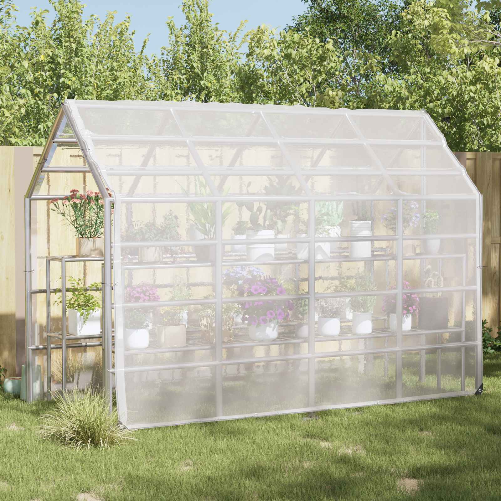 Pokrov za biljke *Transparent*an 5 × 3,5 m PE