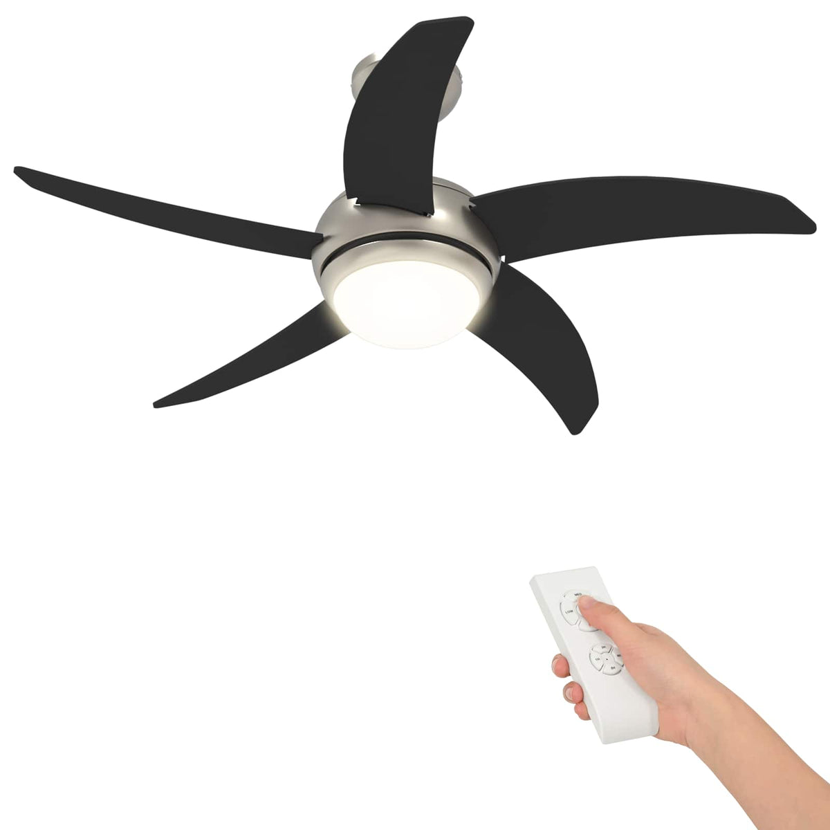 Stropni ventilator sa svjetlom i daljinskim upravljačem