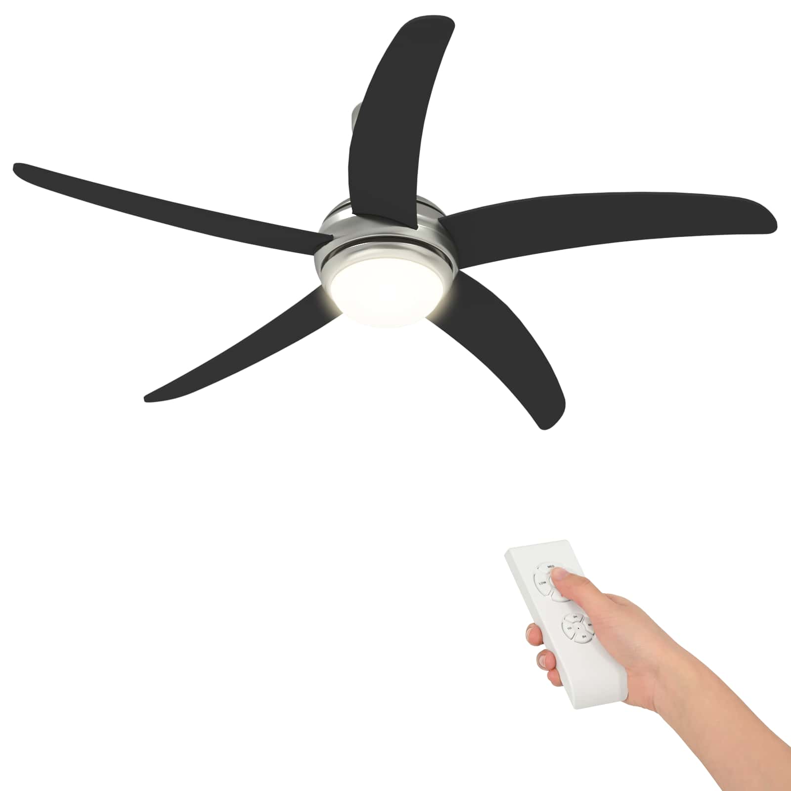 Ventilator za strop s svjetlom i daljinskim upravljačem