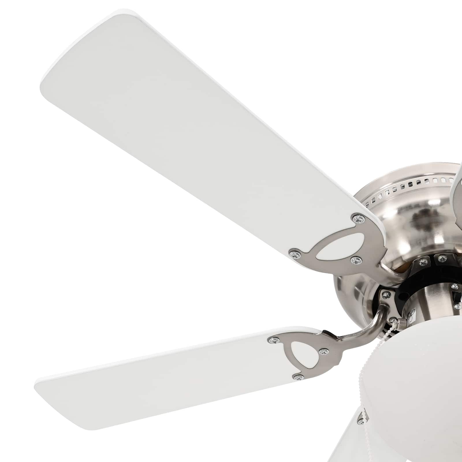 Stropni ventilator s osvjetljenjem Ø 82 cm Bijela