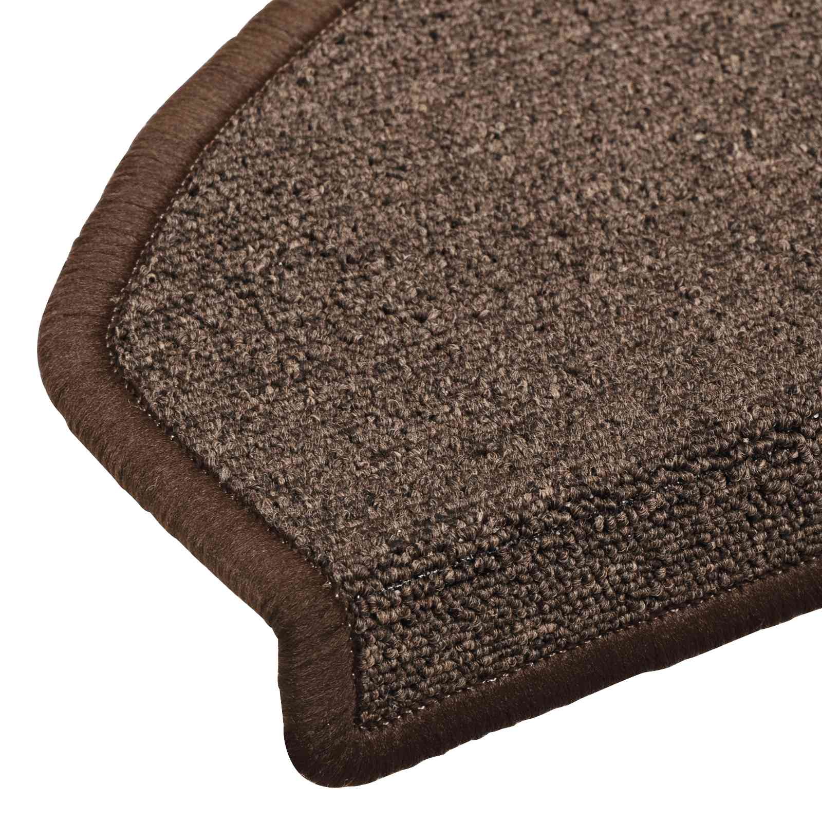 Samoljepljivi stepenasti ulošci Polukružni 15 pcs Kava smeđa