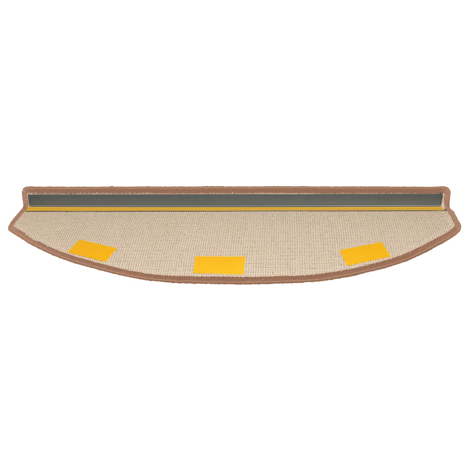Samoljepljivi stepenasti ulošci 15 pcs Smeđa 80 x 24,5 x 3,5 cm