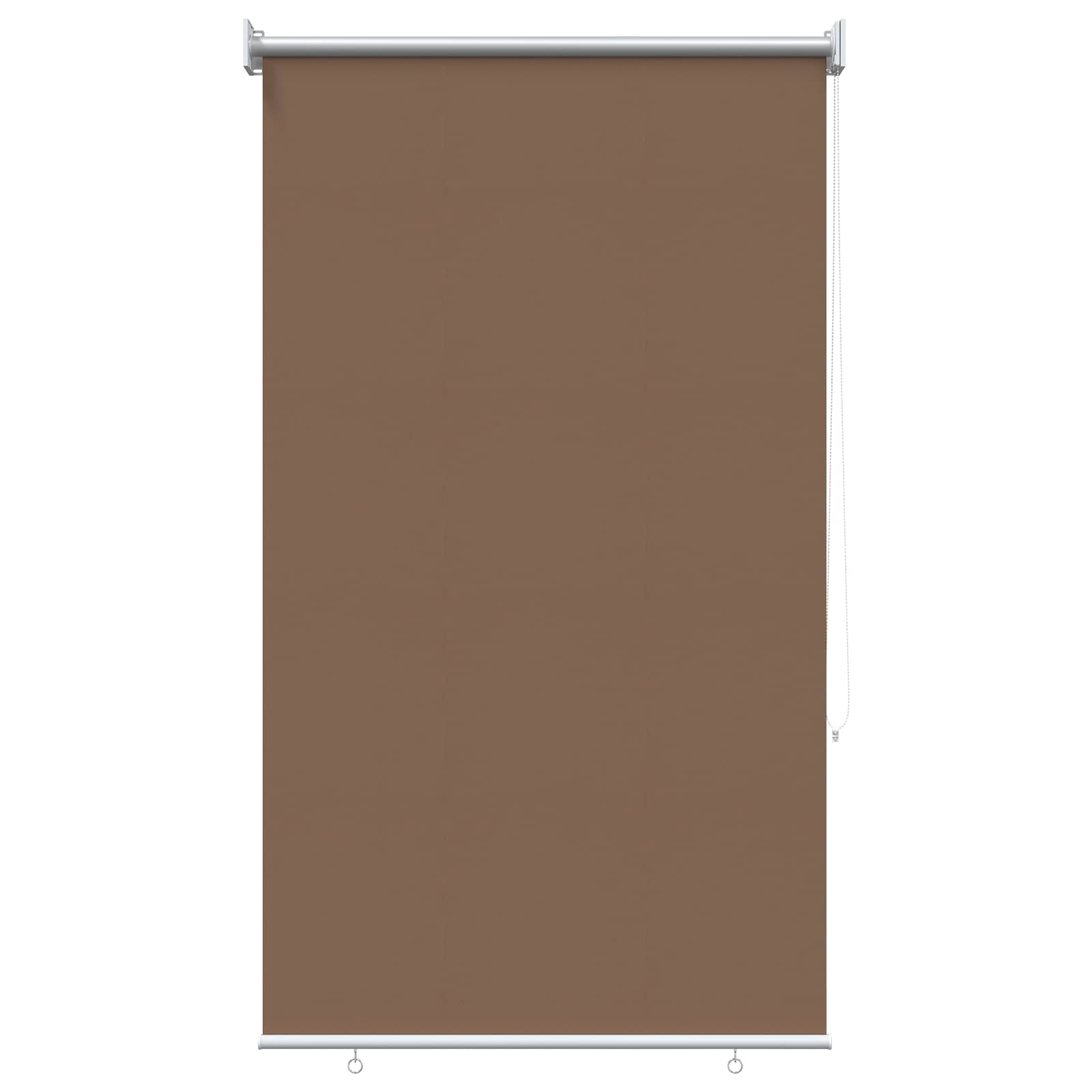 Roleta zaštita od UV zračenja Sivosmeđa 60 x 140 cm Poliester