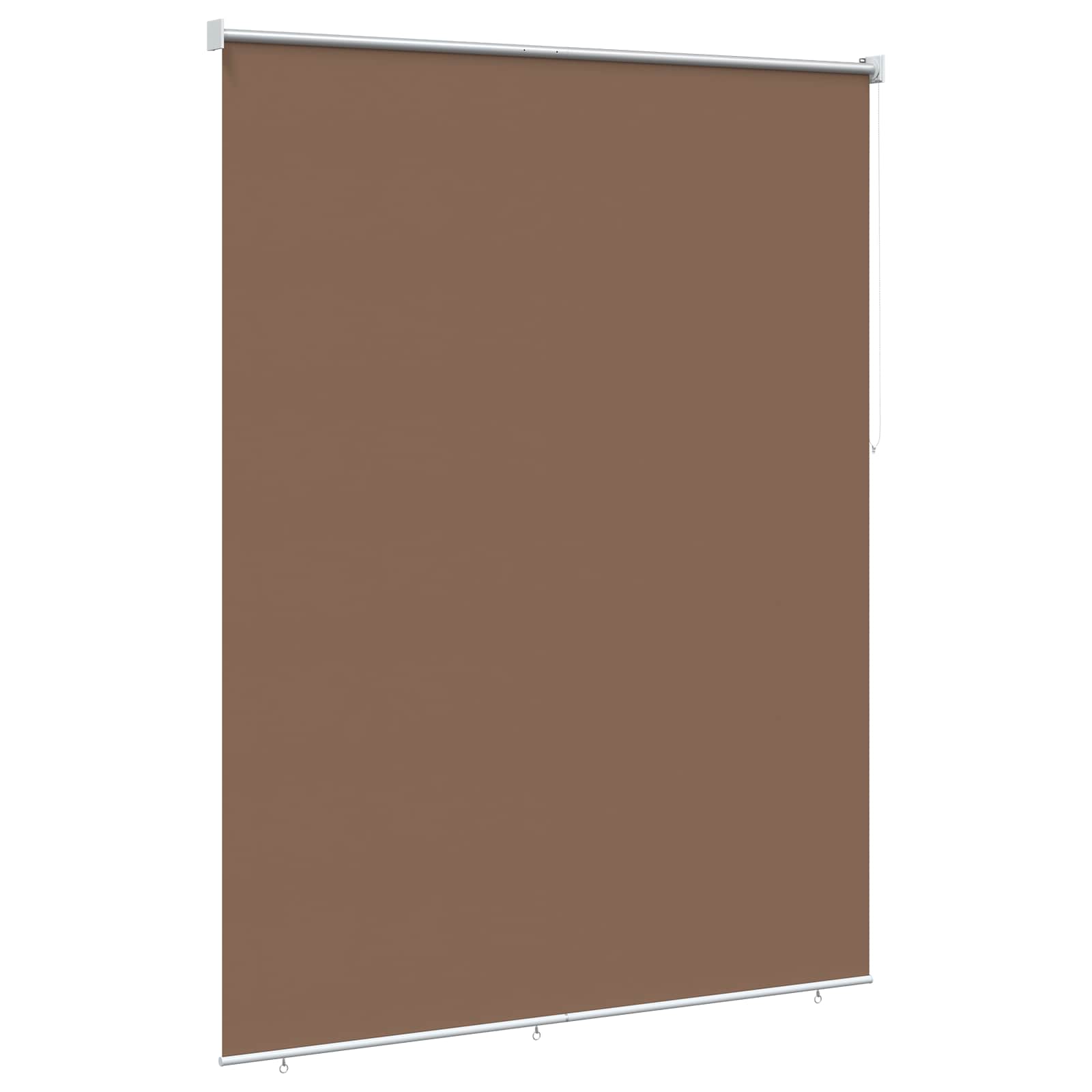 Roleta zaštita od UV zračenja Sivosmeđa 200 x 140 cm Poliester