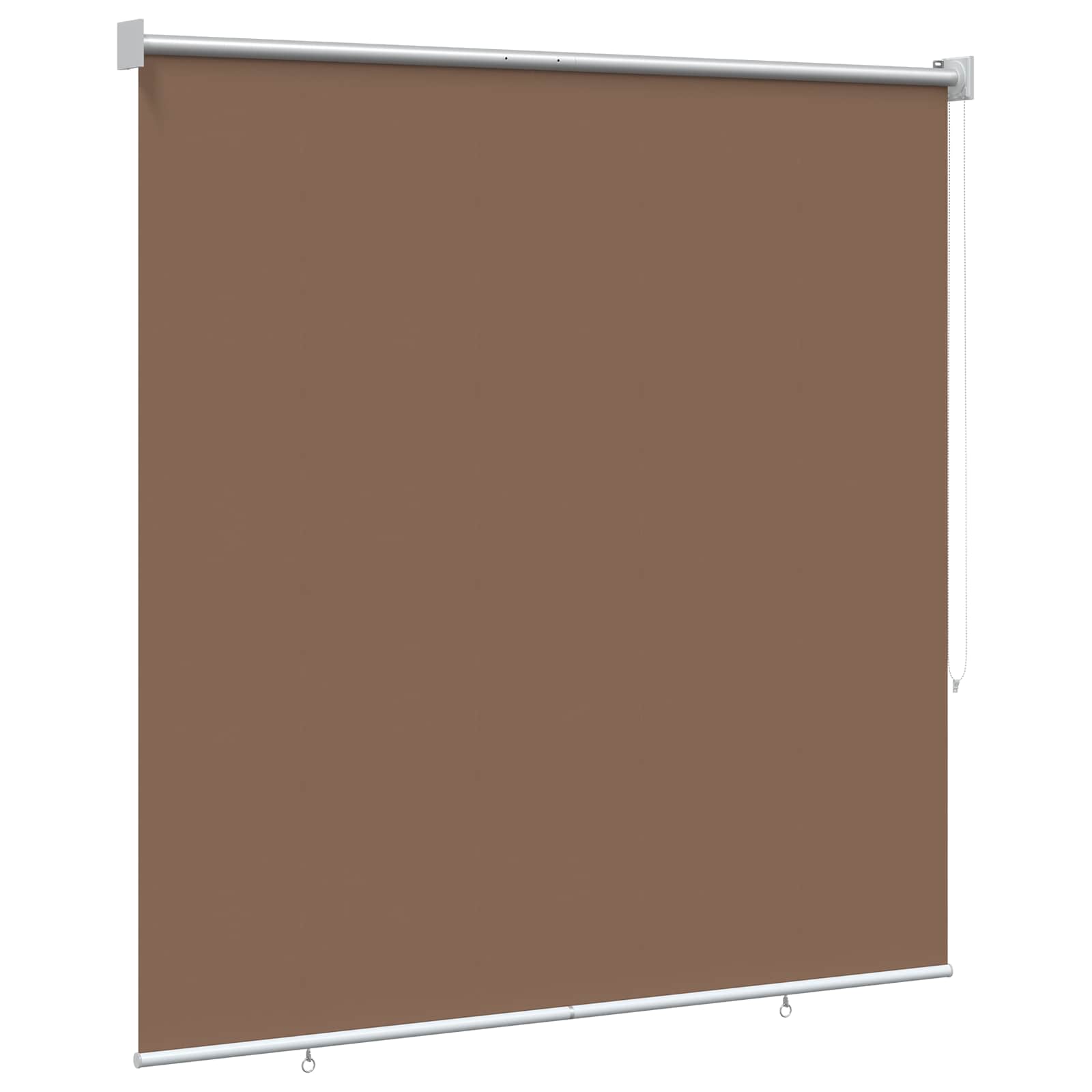 Roleta zaštita od UV zračenja Sivosmeđa 100 x 230 cm Poliester