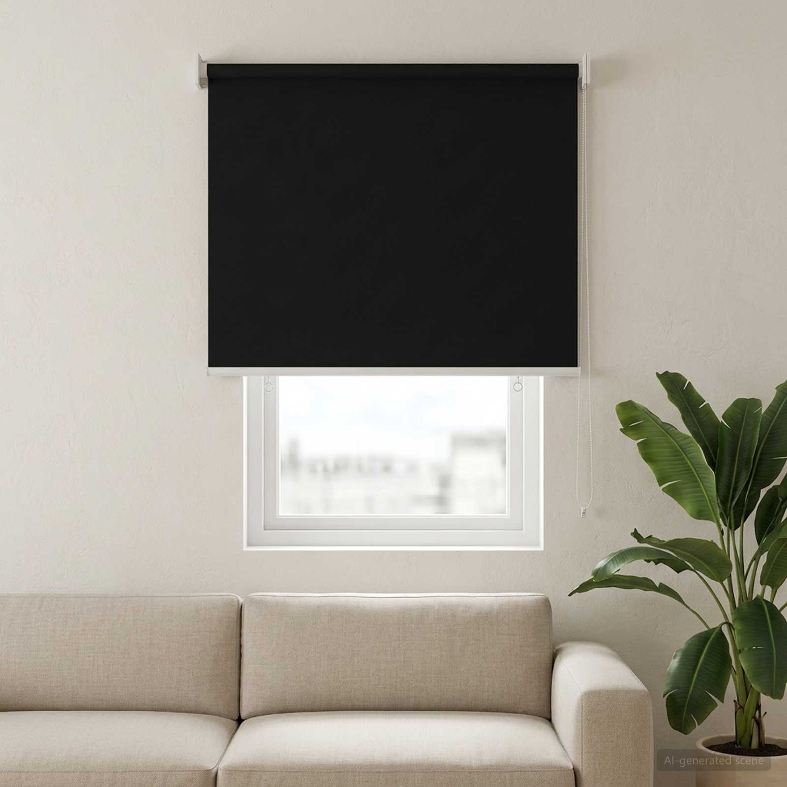 Roleta zaštita od UV zračenja Antracit 80 x 140 cm Poliester
