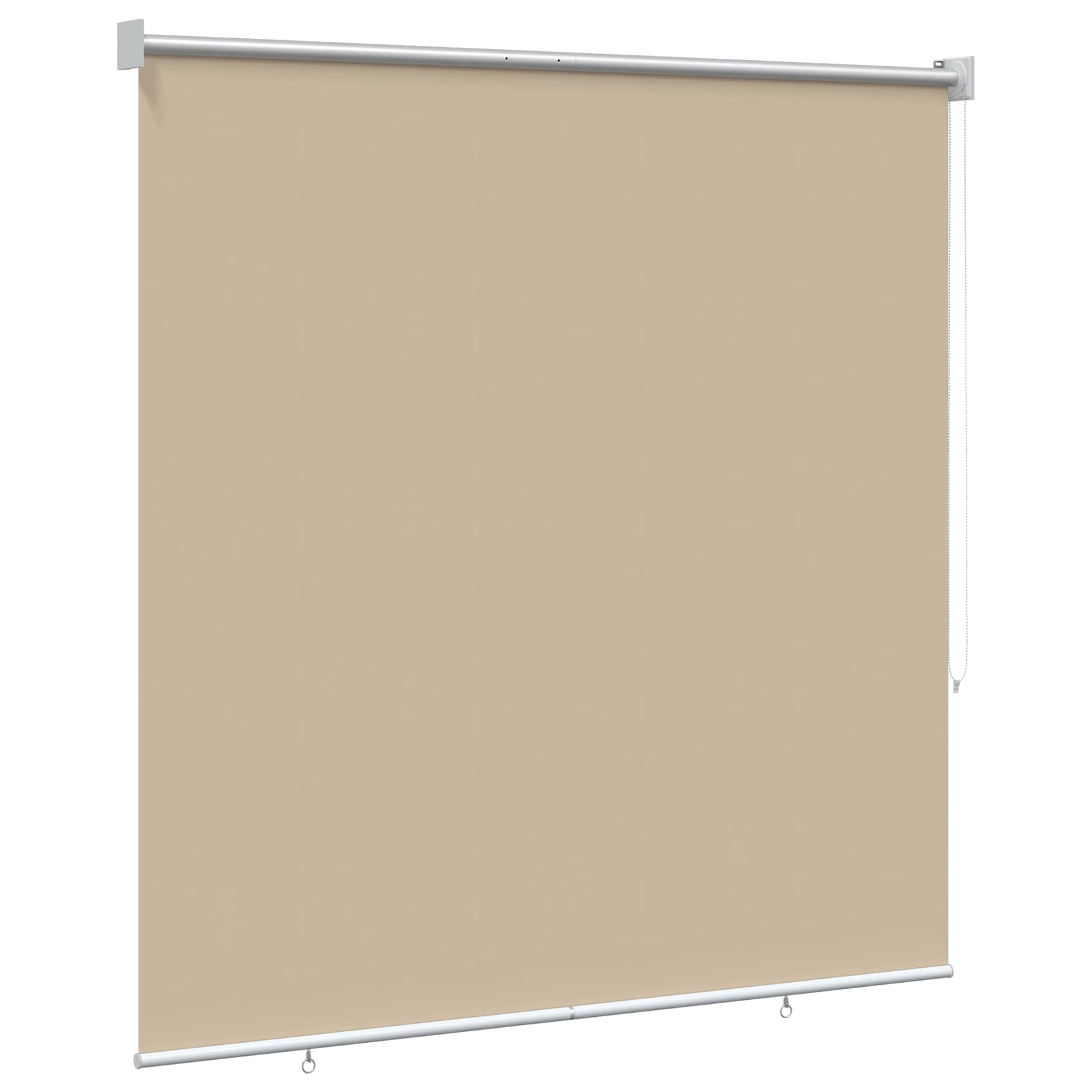 Rolo zavjesa za vanjsku uporabu s UV zaštitom Bež 140 x 230 cm