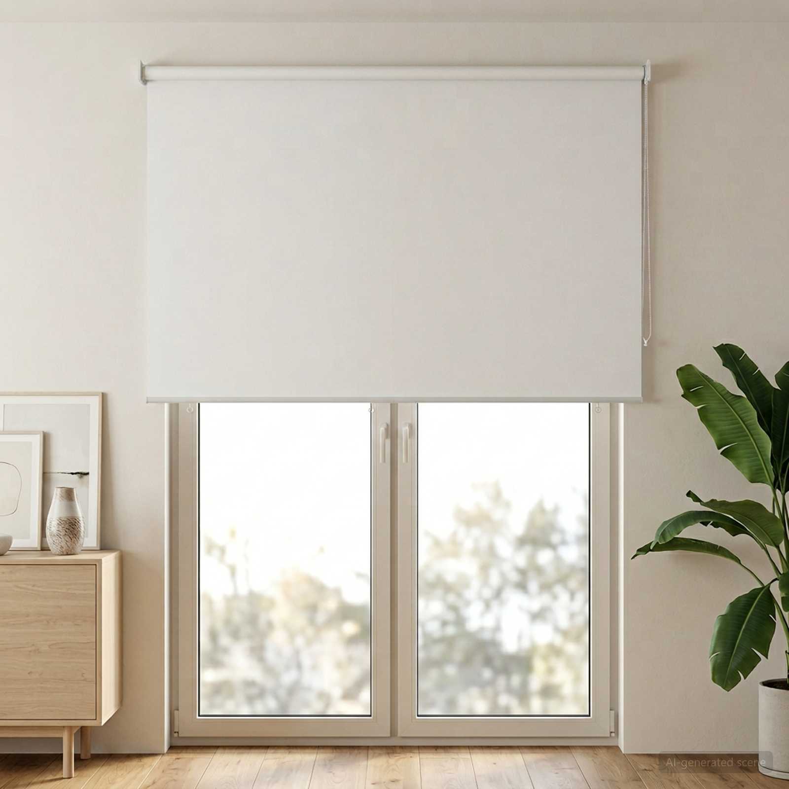 Roleta zaštita od UV zračenja Bijela 160 x 230 cm Poliester