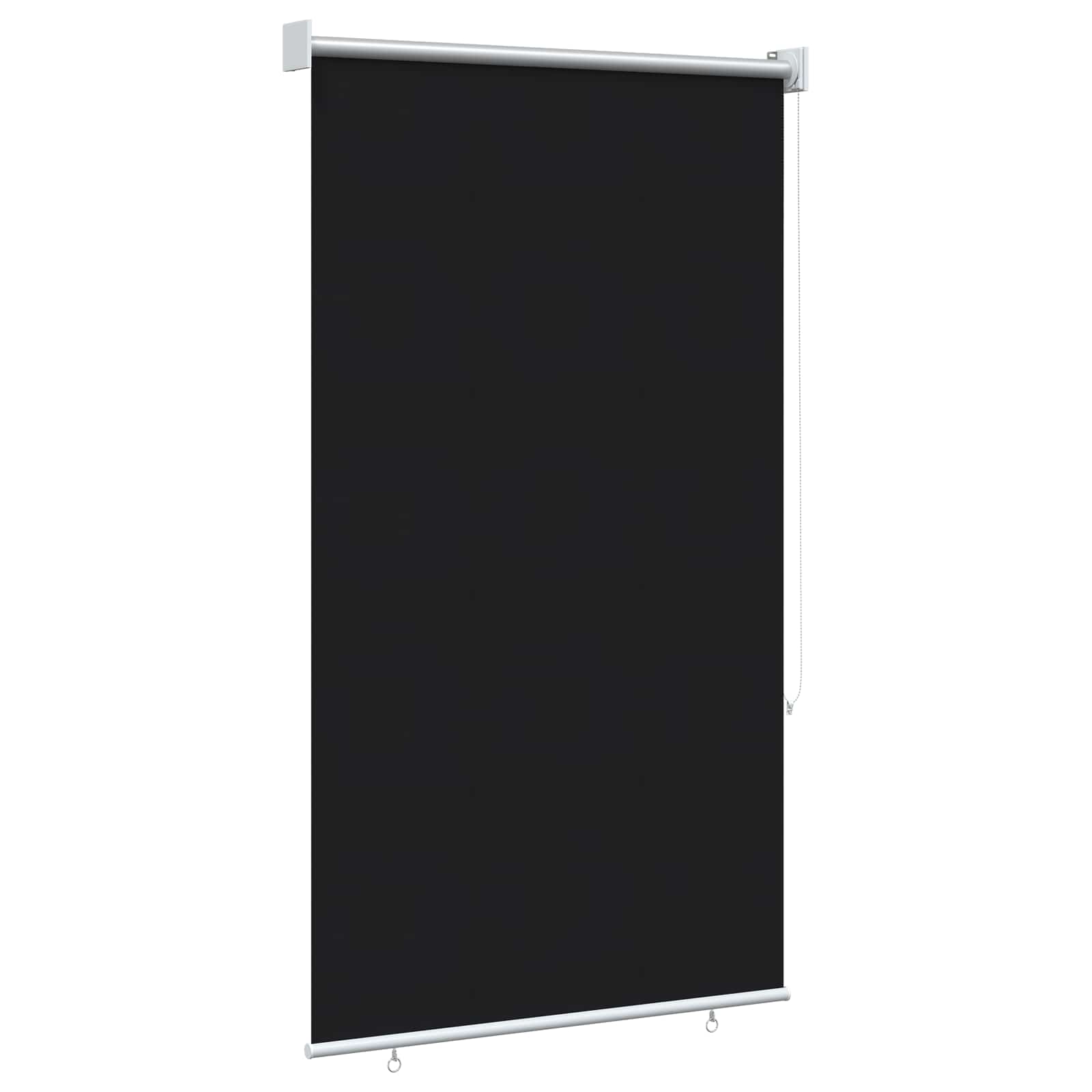 Roleta zaštita od UV zračenja Crna 100 x 140 cm Poliester