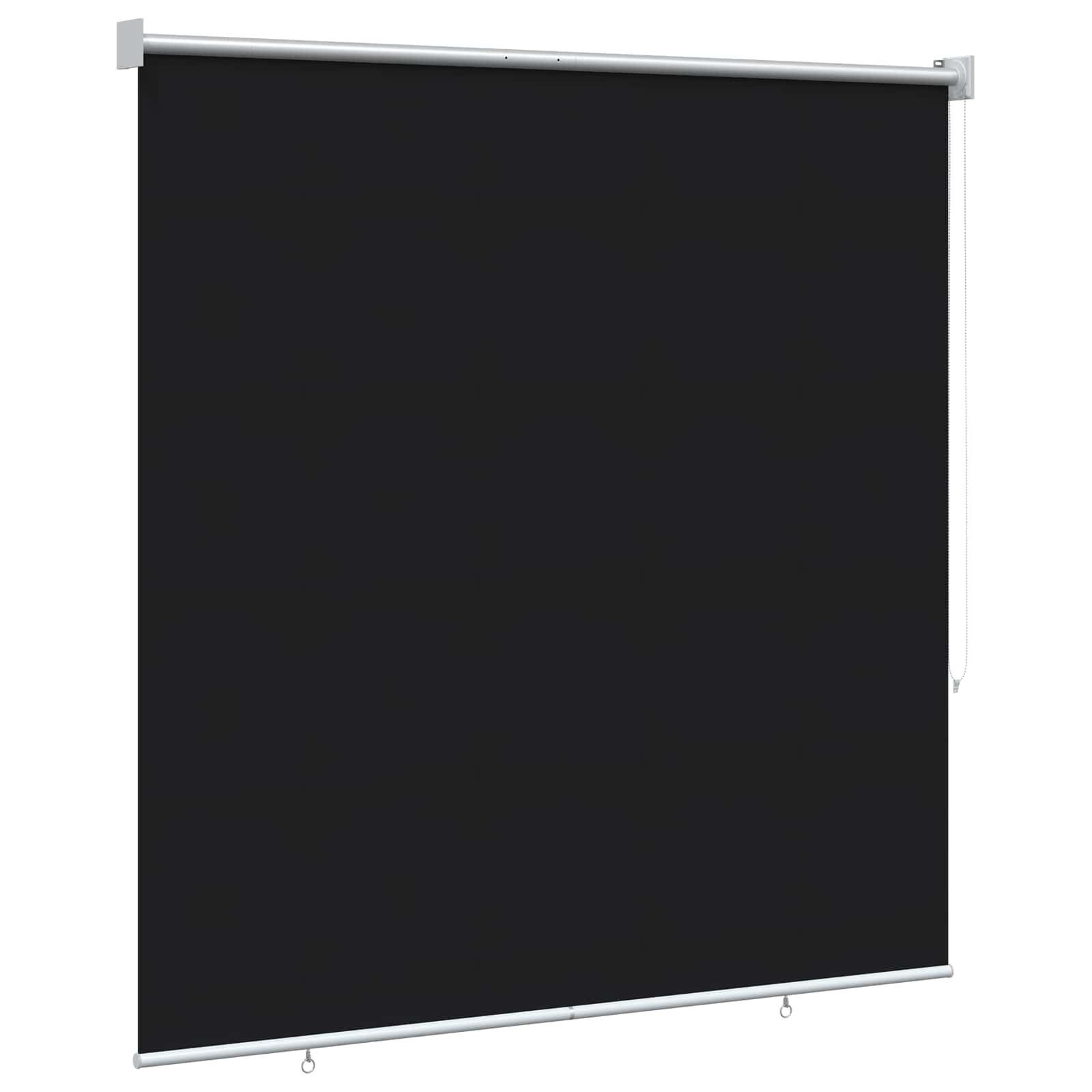Roleta zaštita od UV zračenja Crna 120 x 140 cm Poliester