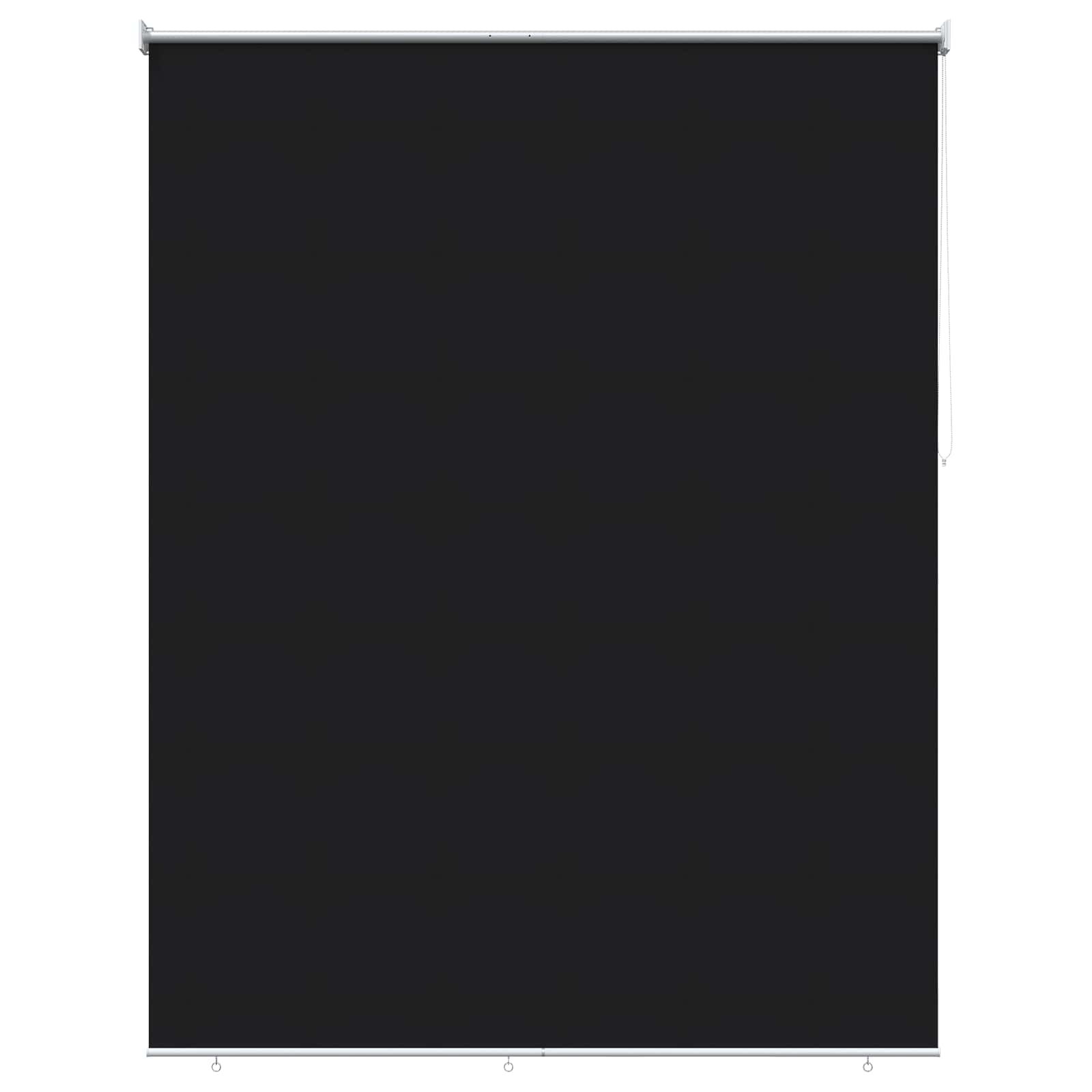 Rolo zavjesa za vanjsku uporabu s UV zaštitom Crna 160 x 140 cm