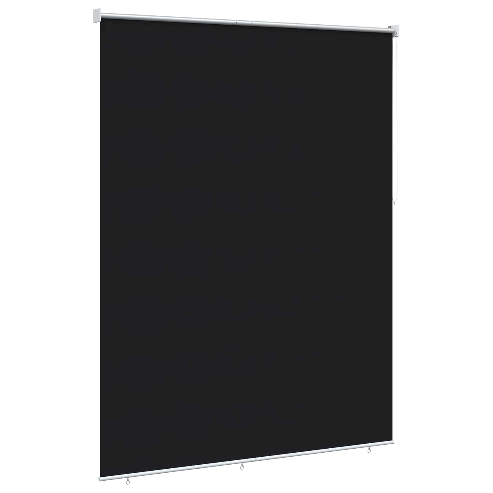Roleta zaštita od UV zračenja Crna 180 x 140 cm Poliester