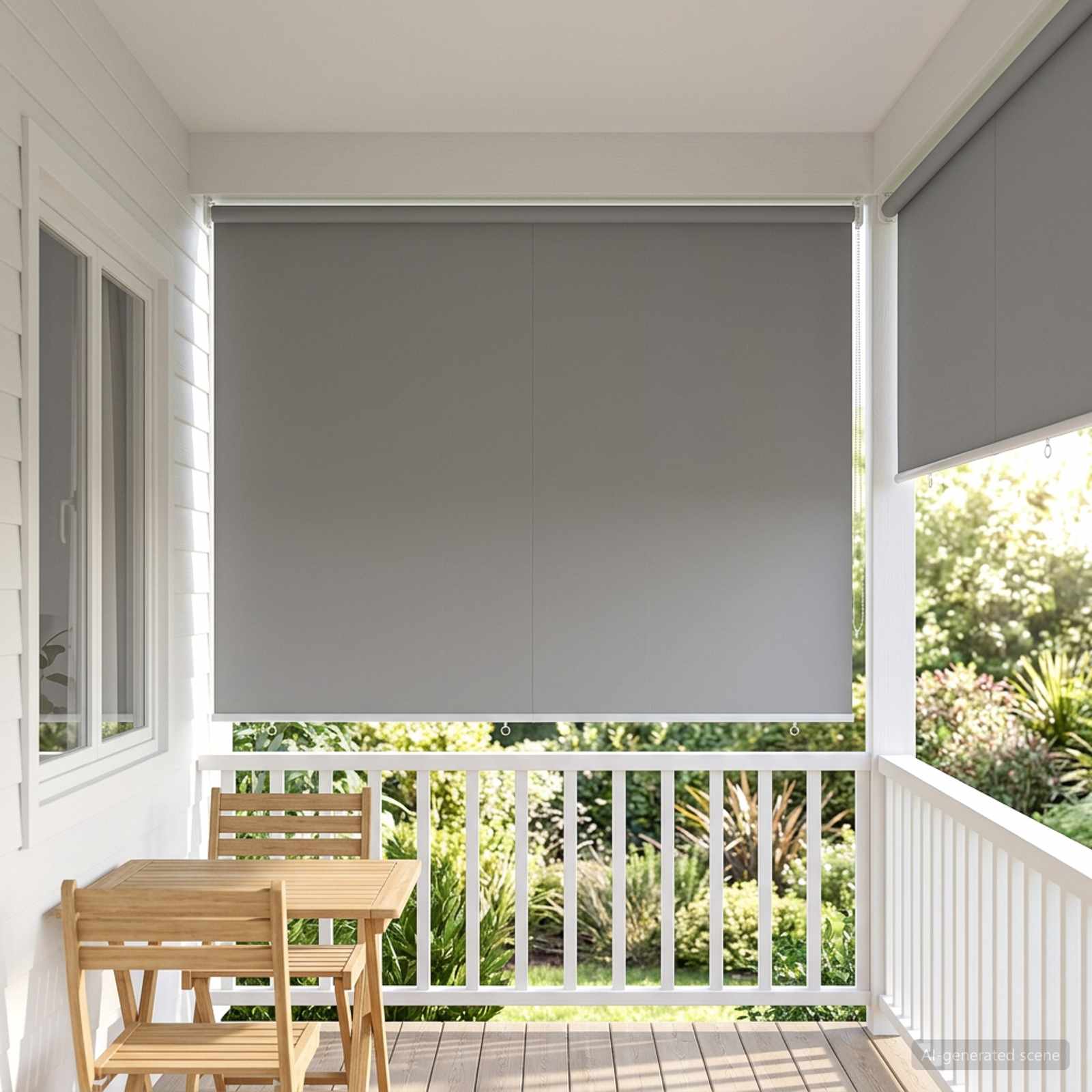 Roleta zaštita od UV zračenja Svjetlosiva 180 x 140 cm