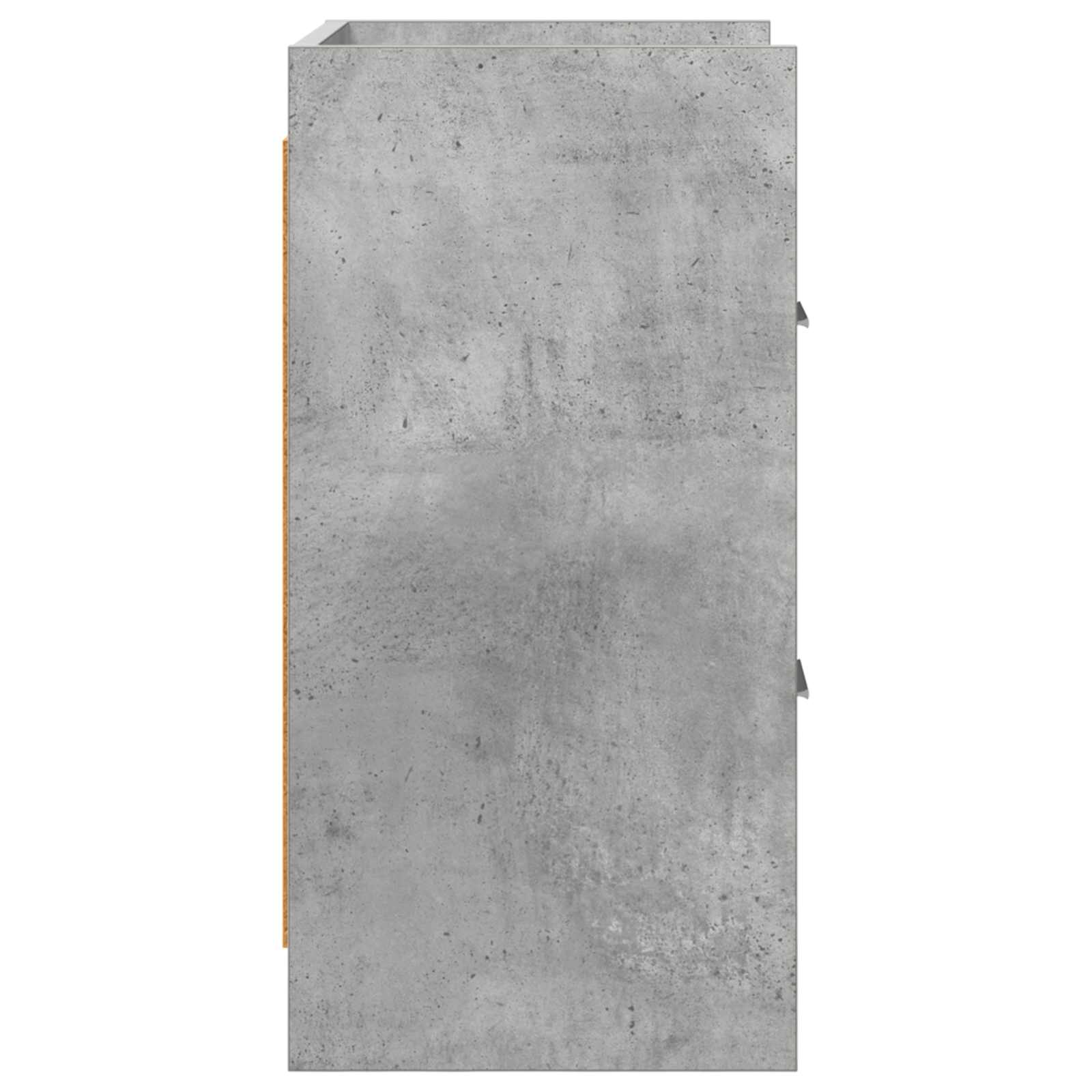 Noćni ormarići Betonska siva 40 x 30 x 60 cm Konstruirano drvo