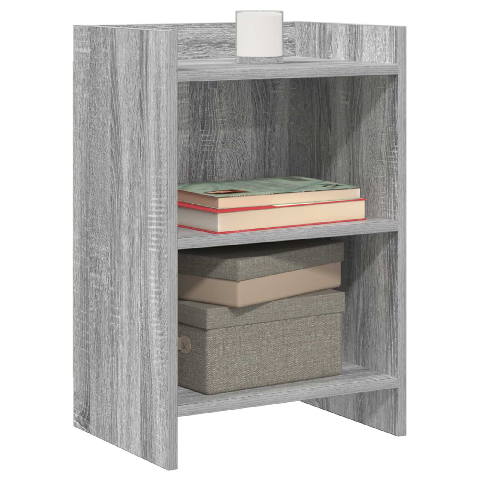 Noćni ormarići 2 pcs Siva Sonoma 40 x 30 x 60 cm