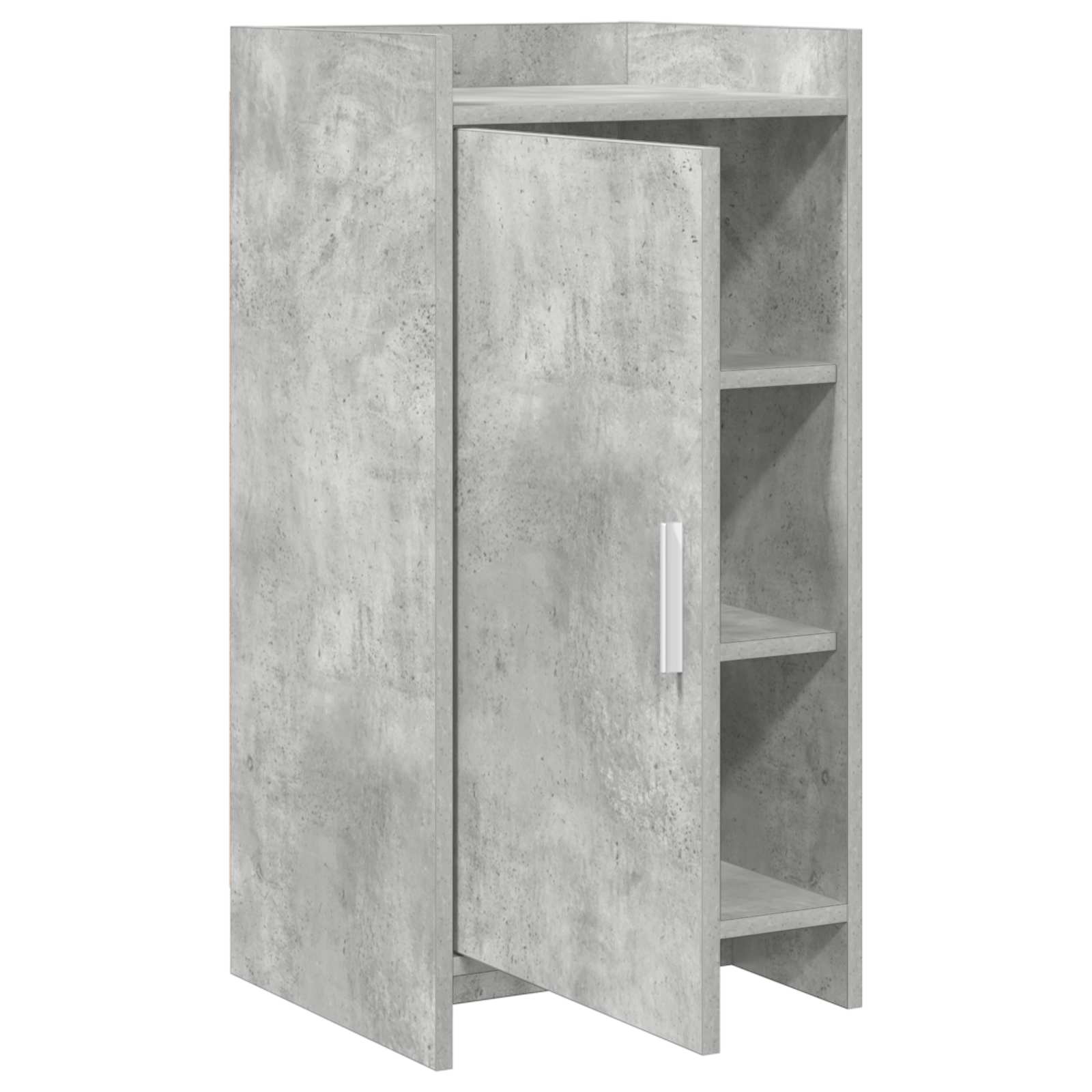 Kreveta Betonska siva 40 x 36 x 80 cm Konstruirano drvo