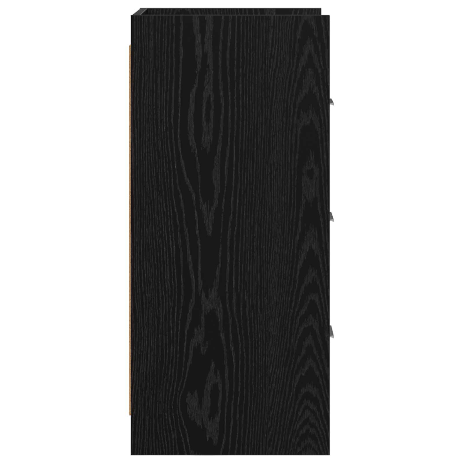 Kreveta Crni hrast 40 x 36 x 80 cm Konstruirano drvo