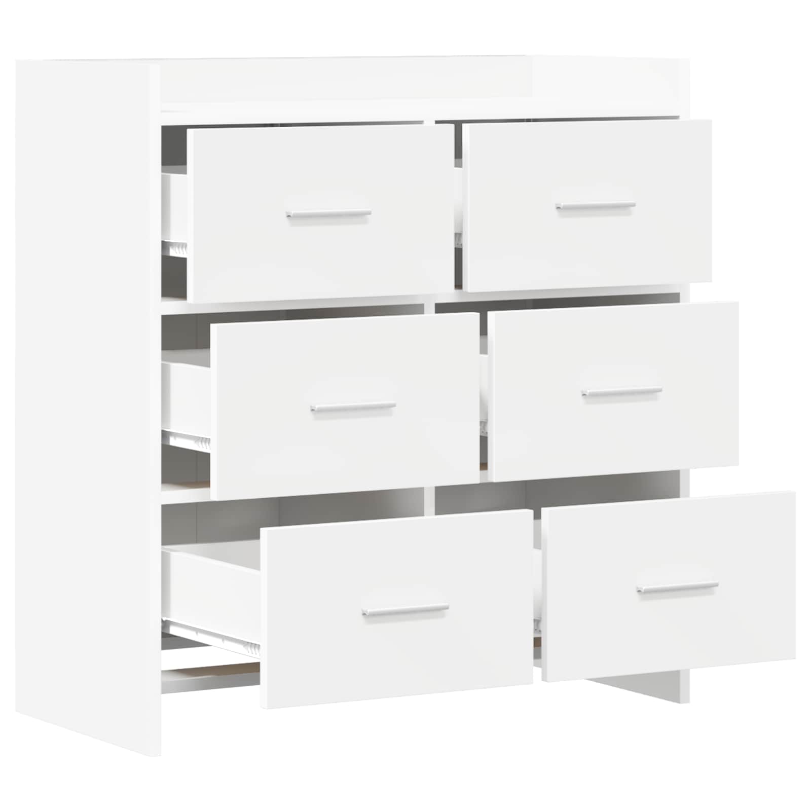 Kreveta Bijela 75 x 33 x 80 cm Konstruirano drvo