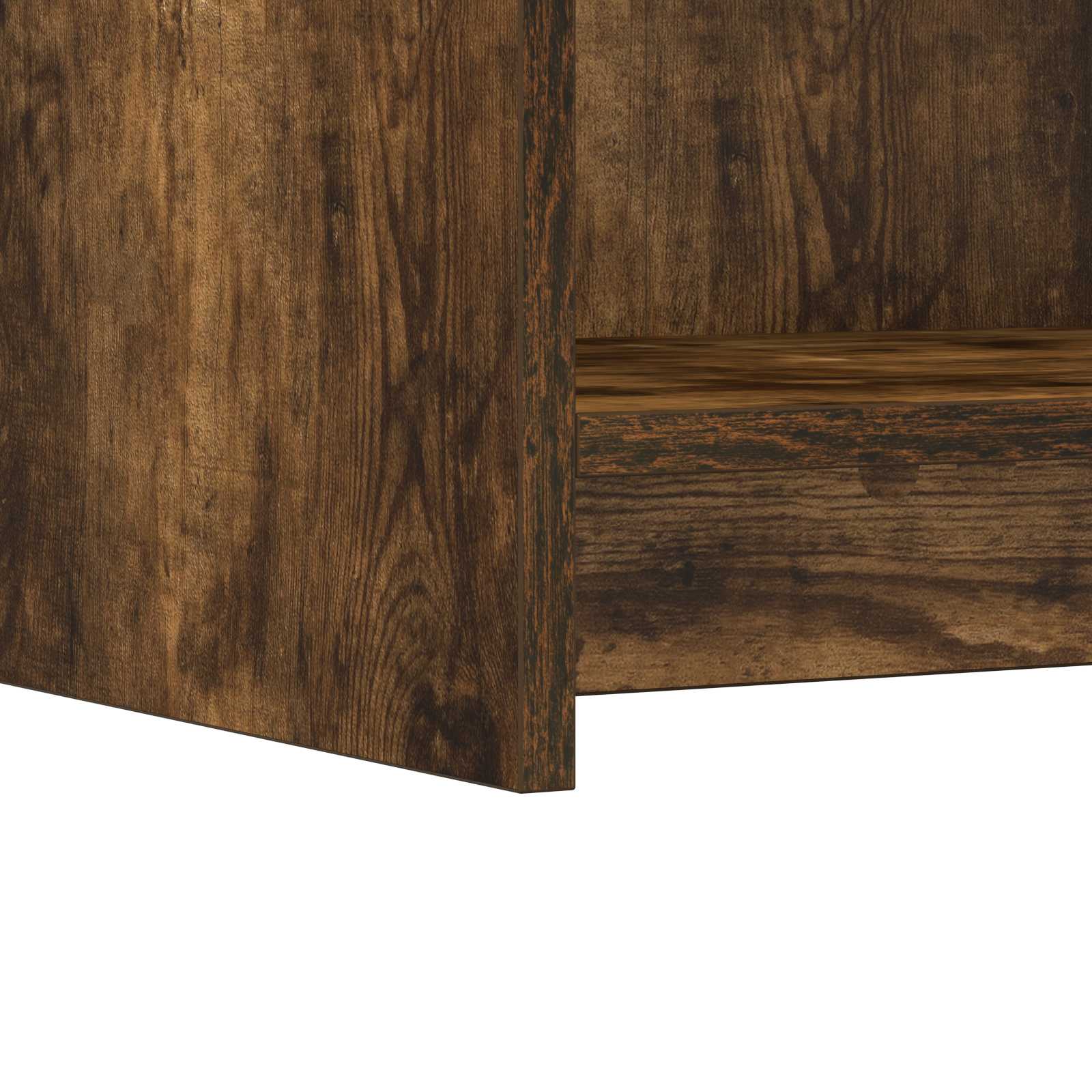Kreveta Dimljeni hrast 75 x 36 x 80 cm Konstruirano drvo