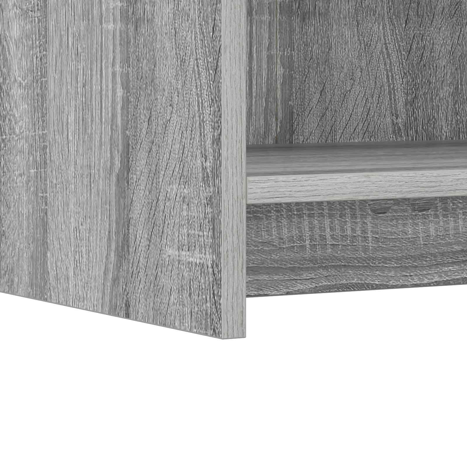 Kreveta Siva Sonoma 75 x 36 x 80 cm Konstruirano drvo