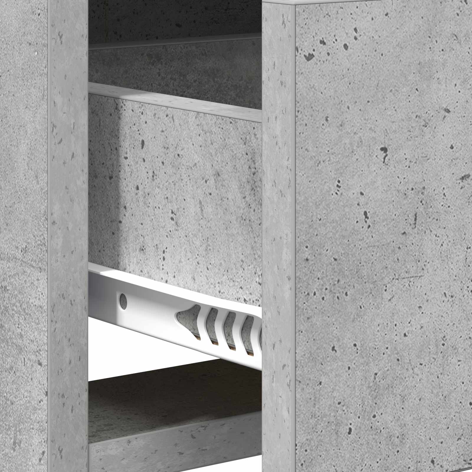 TV ormar 71,5 x 33 x 47 cm Betonska siva Konstruirano drvo