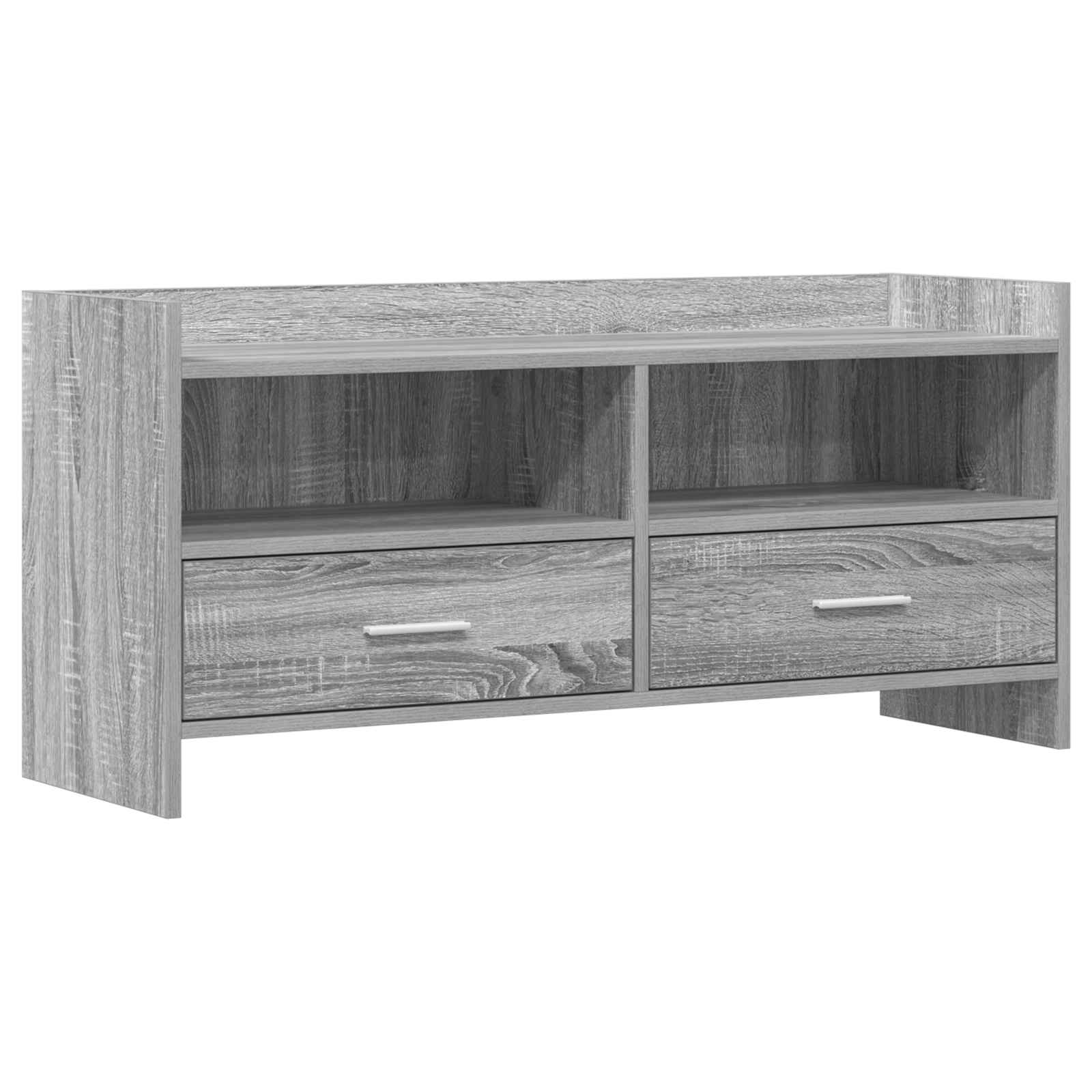 TV ormar 100 x 33 x 47 cm Siva Sonoma Konstruirano drvo